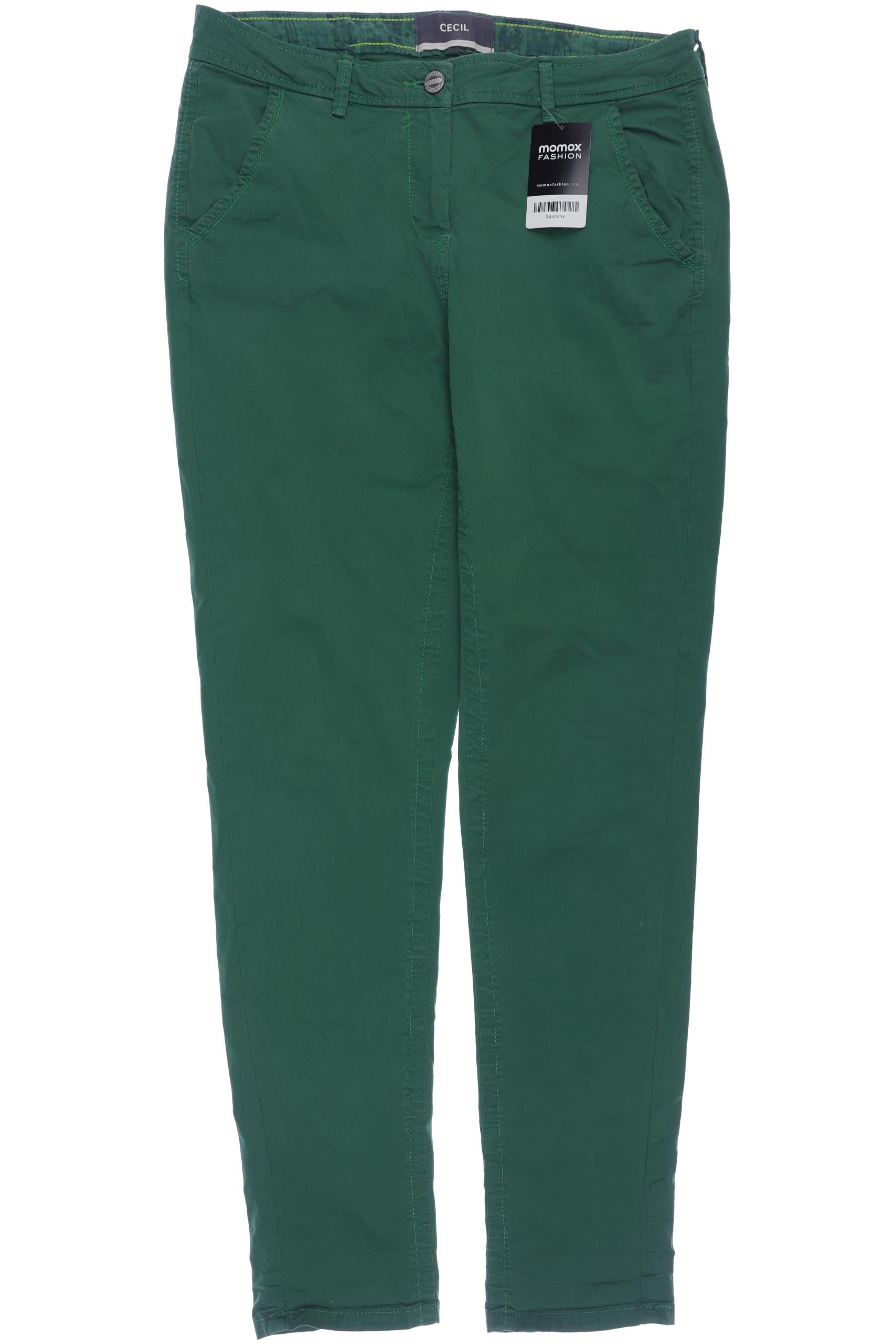 

Cecil Damen Stoffhose, grün, Gr. 33