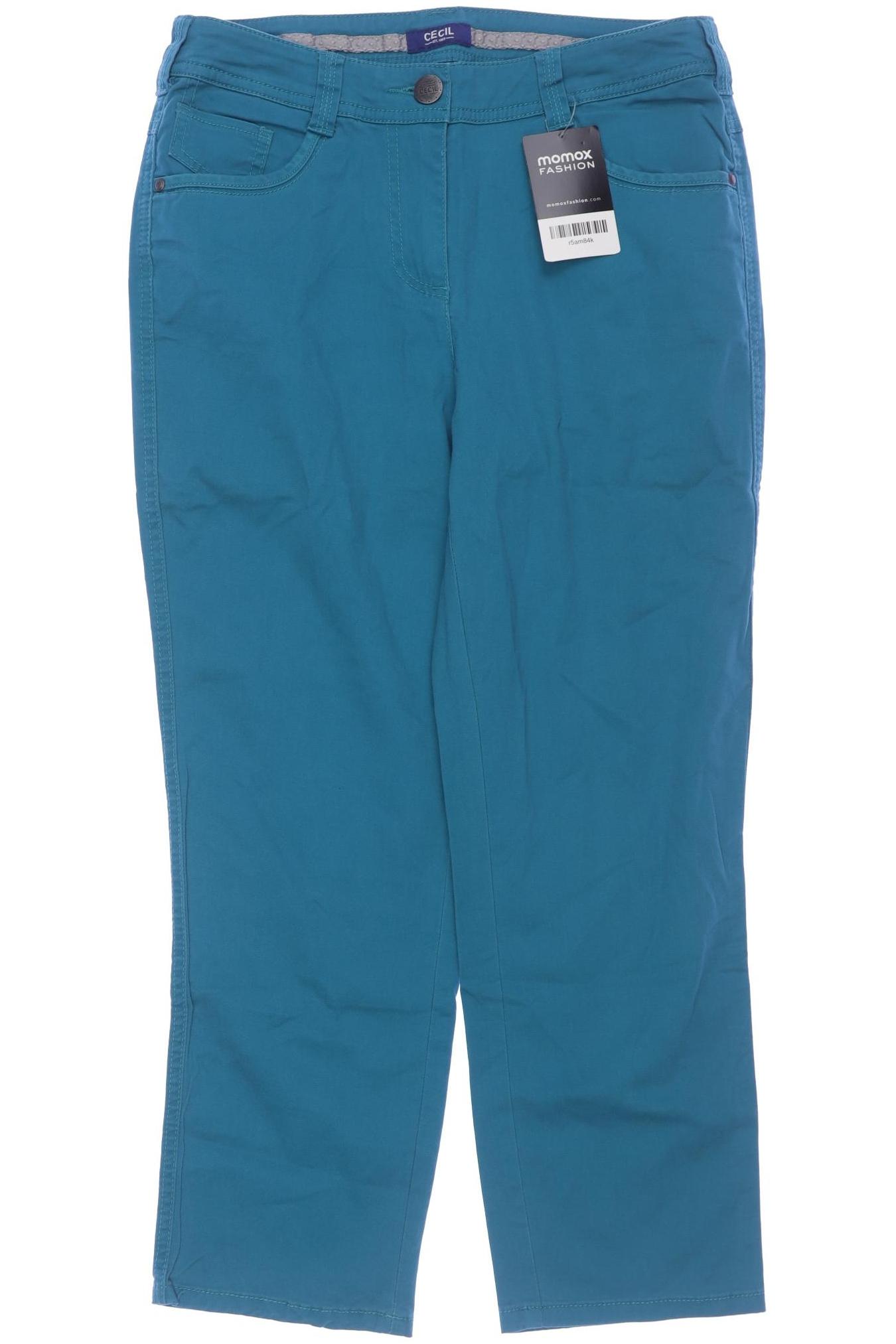 

Cecil Damen Stoffhose, türkis, Gr. 27