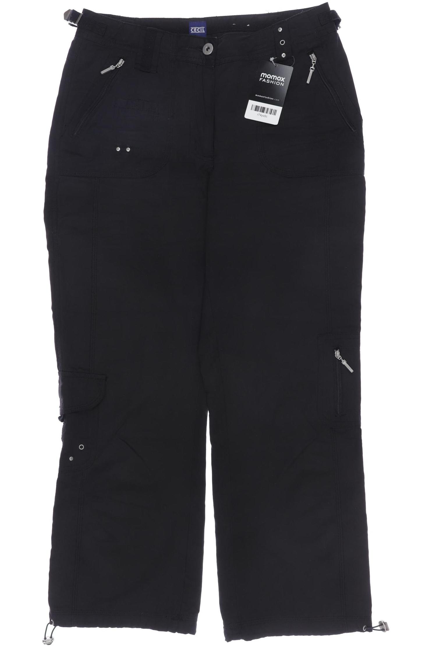 

Cecil Damen Stoffhose, schwarz, Gr. 27