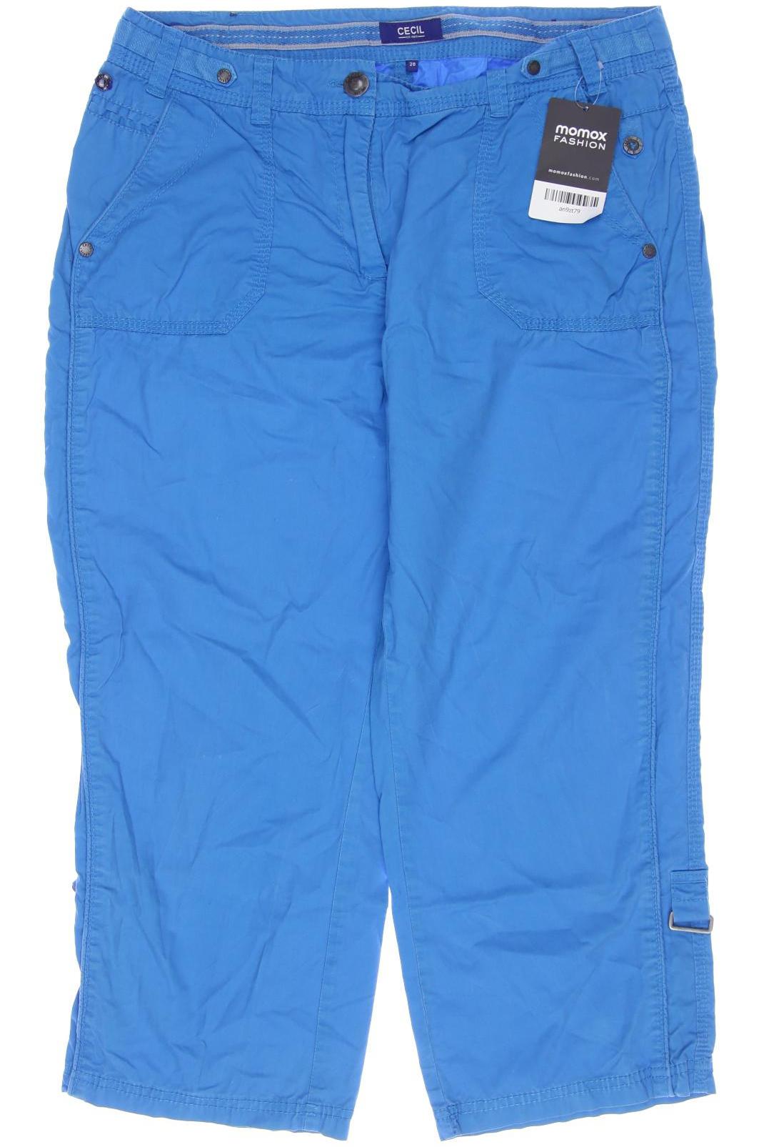 

Cecil Damen Stoffhose, blau, Gr. 38