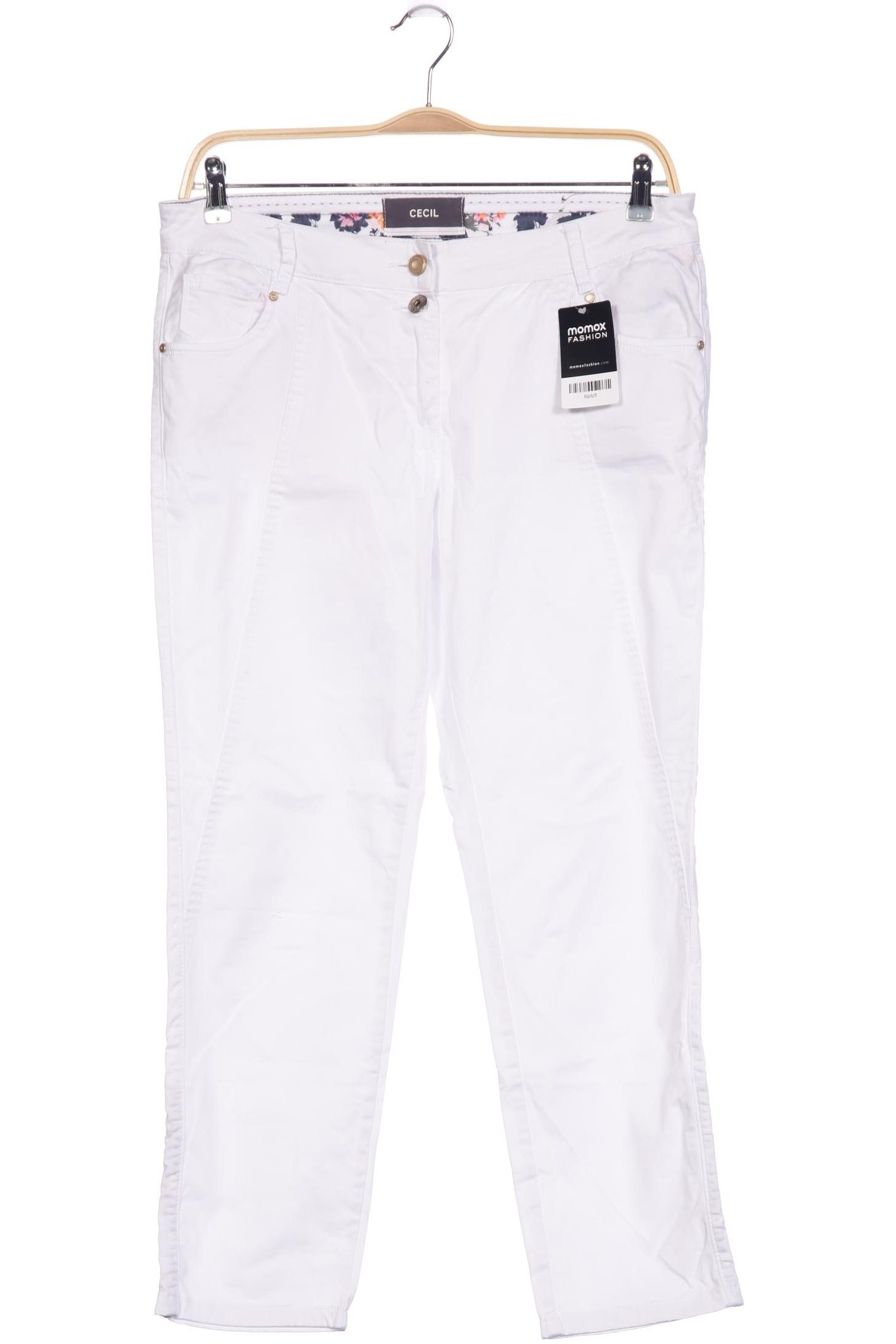 

Cecil Damen Stoffhose, weiß, Gr. 30
