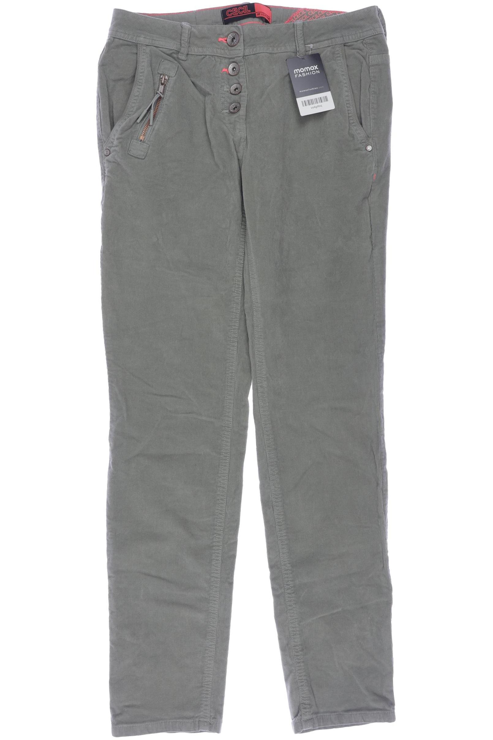 

Cecil Damen Stoffhose, grün, Gr. 27