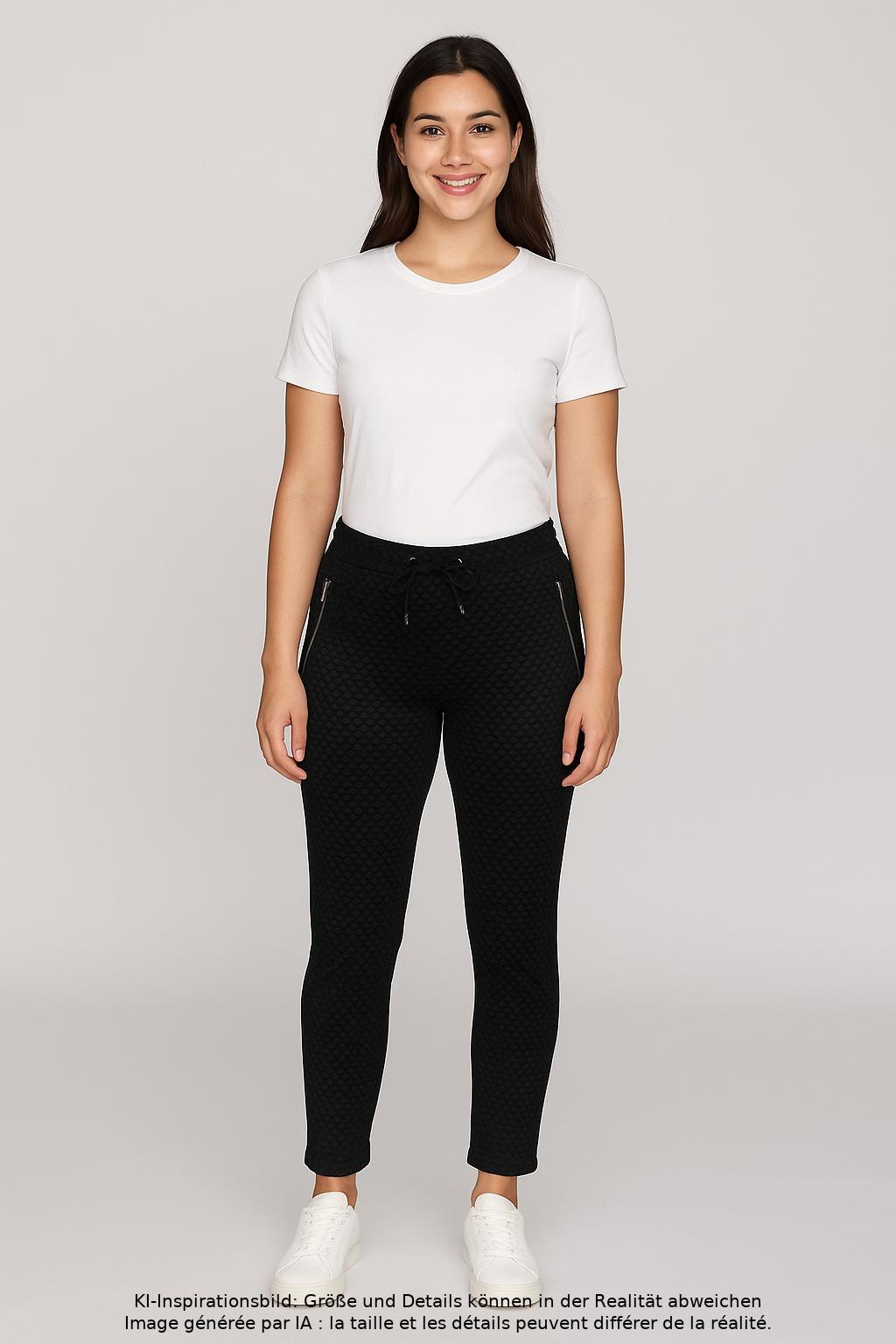 

Cecil Damen Stoffhose, schwarz, Gr. 0