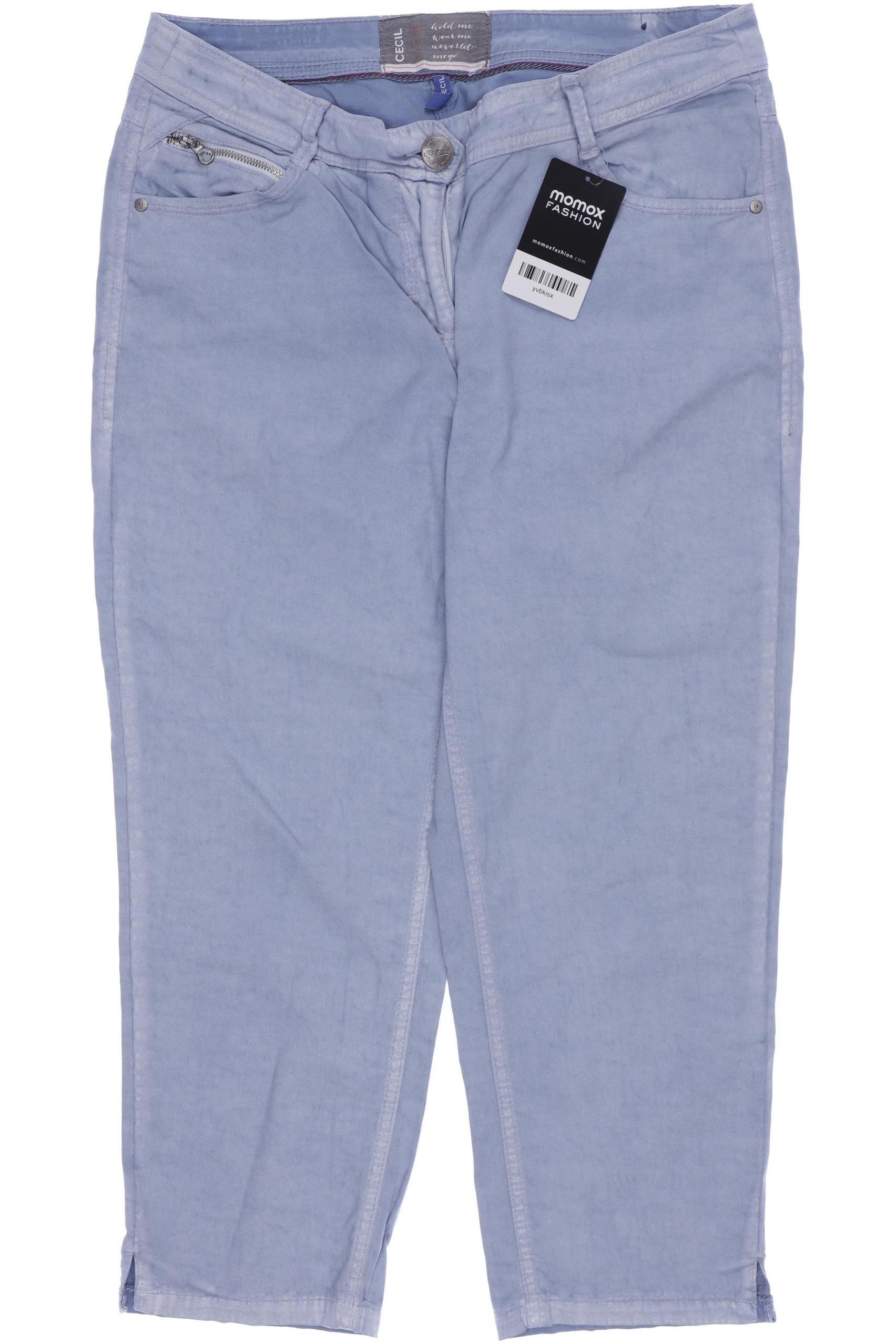 

Cecil Damen Stoffhose, hellblau, Gr. 38
