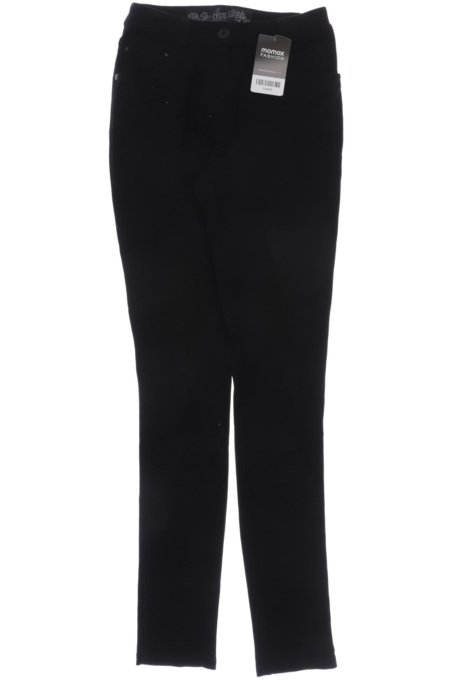 

Cecil Damen Stoffhose, schwarz, Gr. 26
