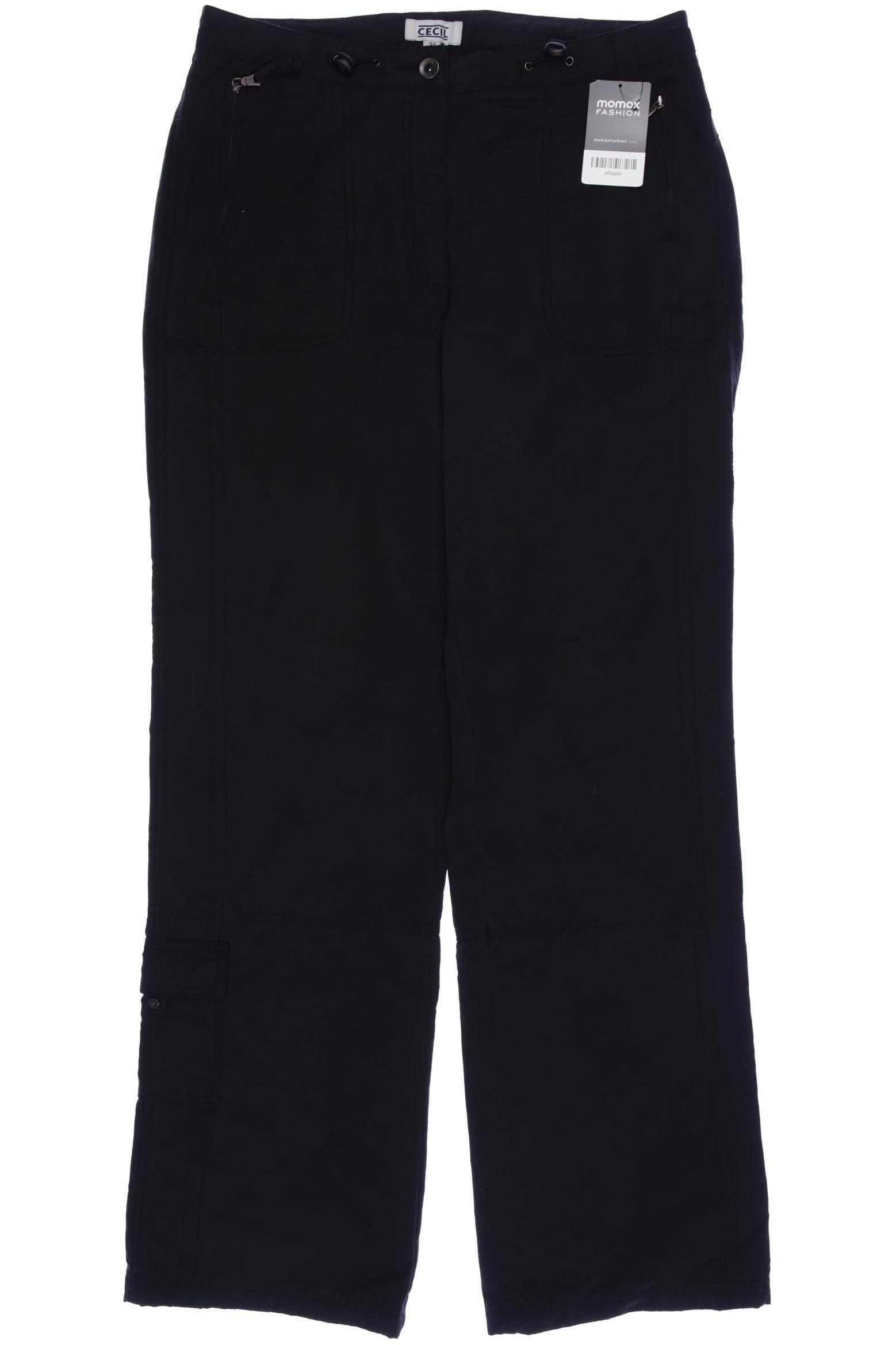 

Cecil Damen Stoffhose, schwarz, Gr. 31