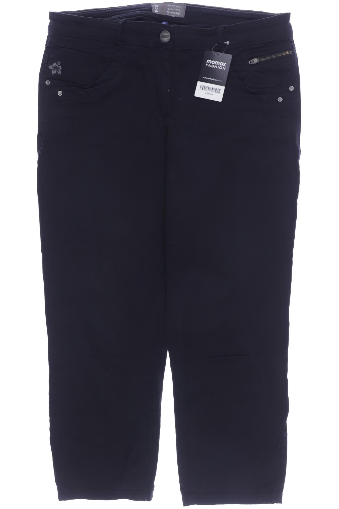 

CECIL Damen Stoffhose, schwarz