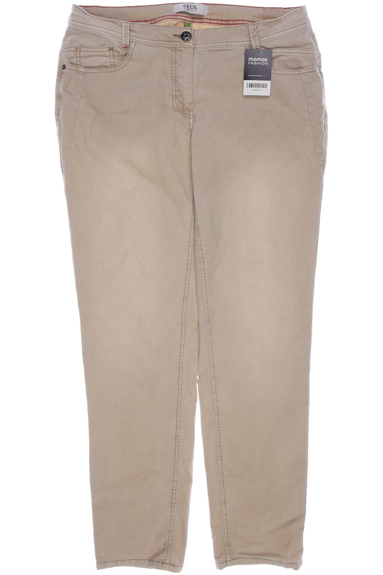 

CECIL Damen Stoffhose, beige
