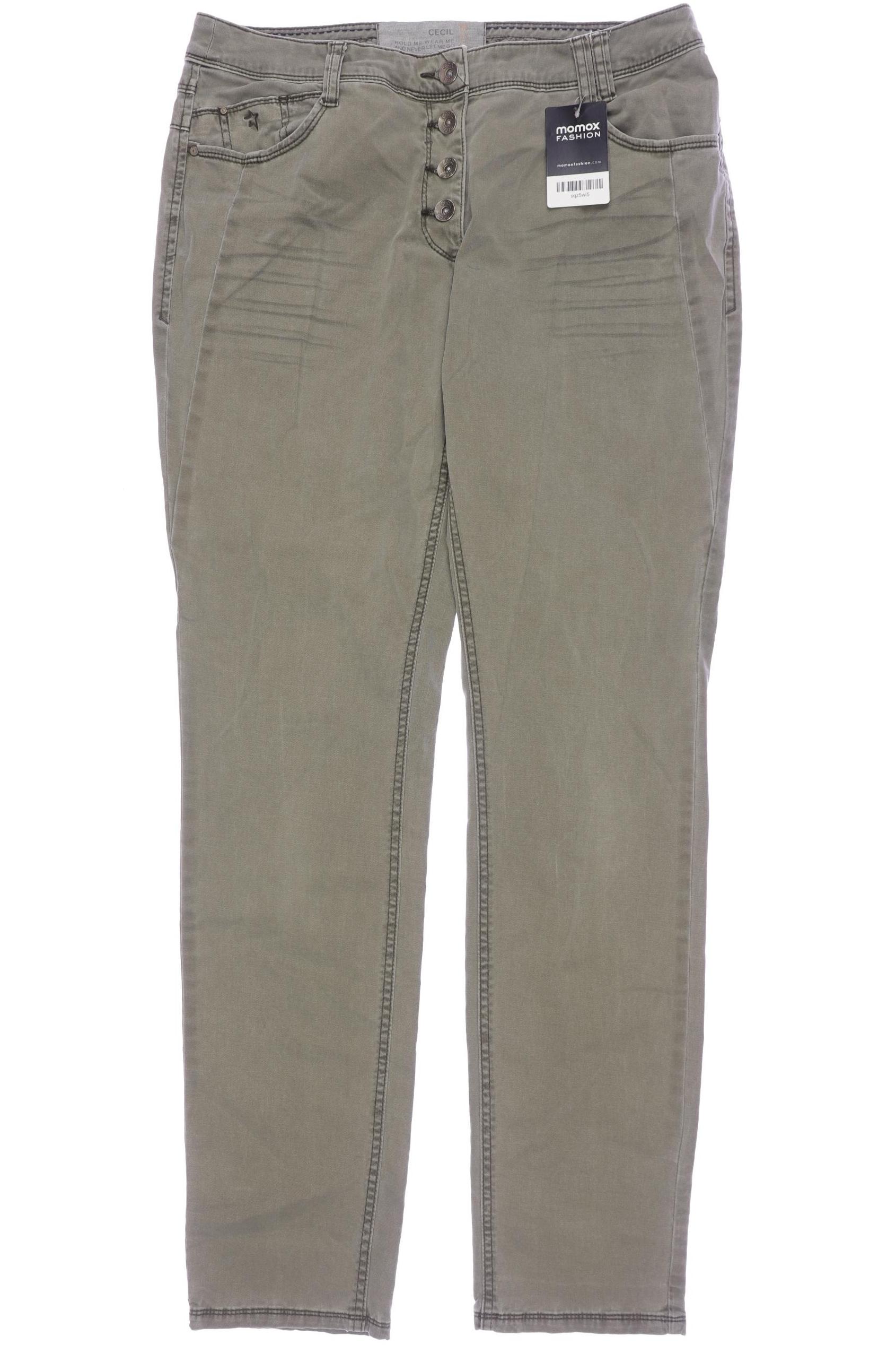 

Cecil Damen Stoffhose, grün, Gr. 31