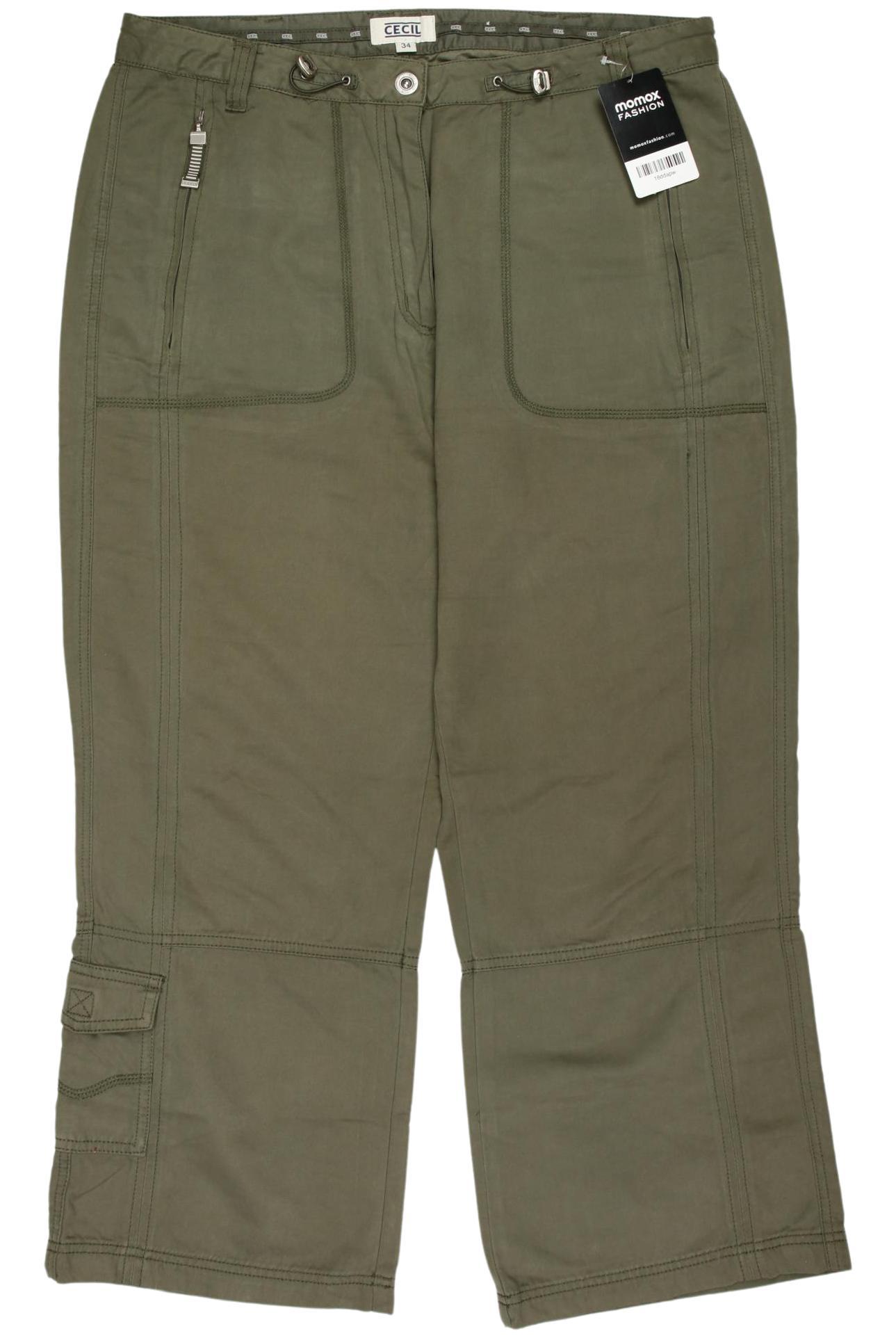 

Cecil Damen Stoffhose, grün, Gr. 34