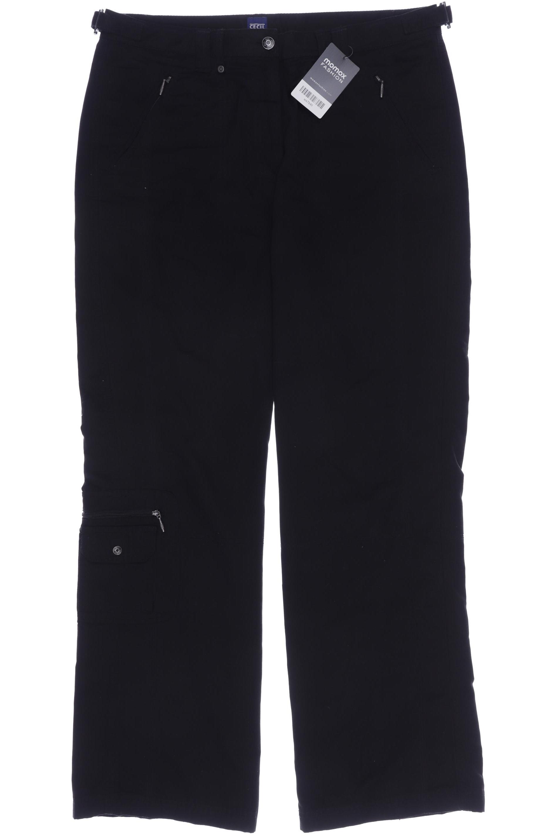 

Cecil Damen Stoffhose, schwarz, Gr. 44