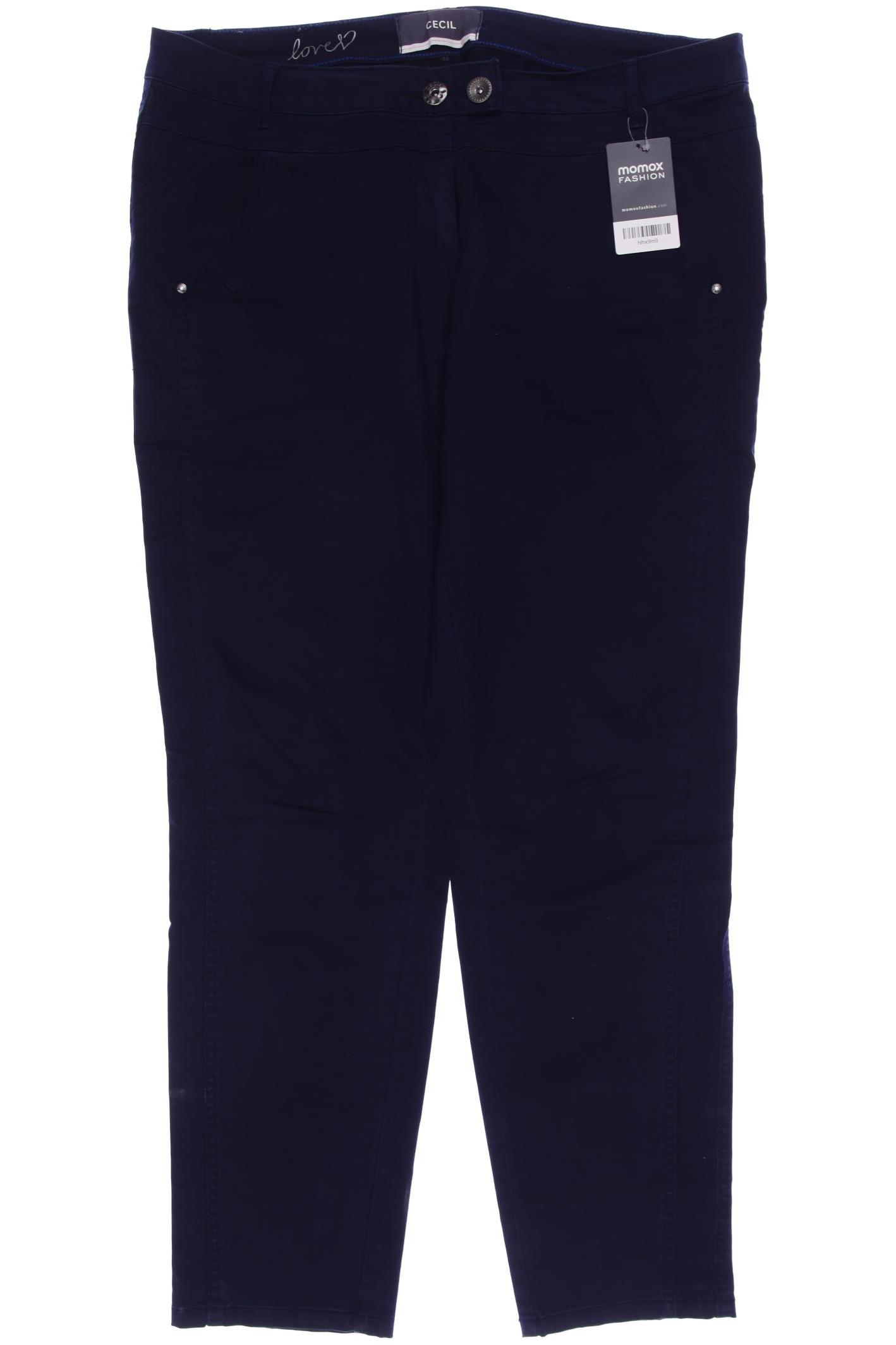 

CECIL Damen Stoffhose, marineblau