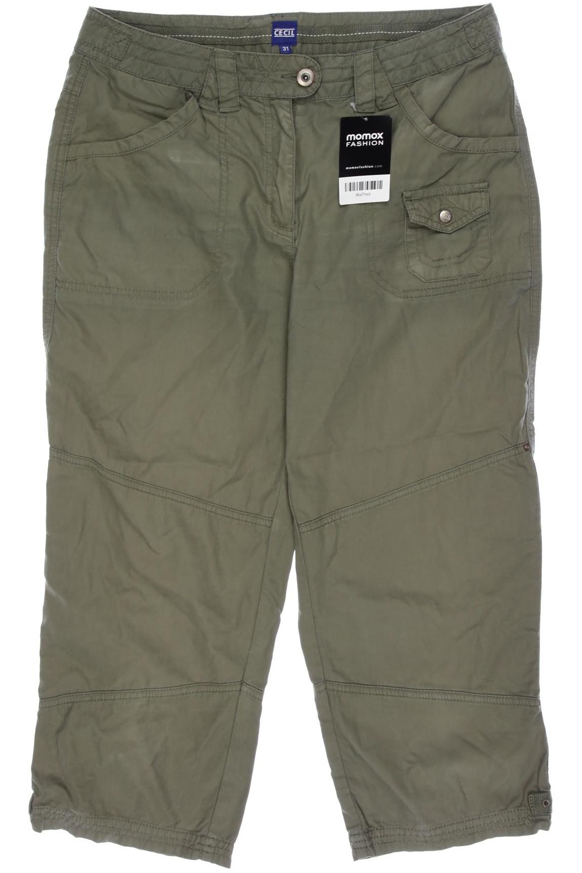 

CECIL Damen Stoffhose, grün