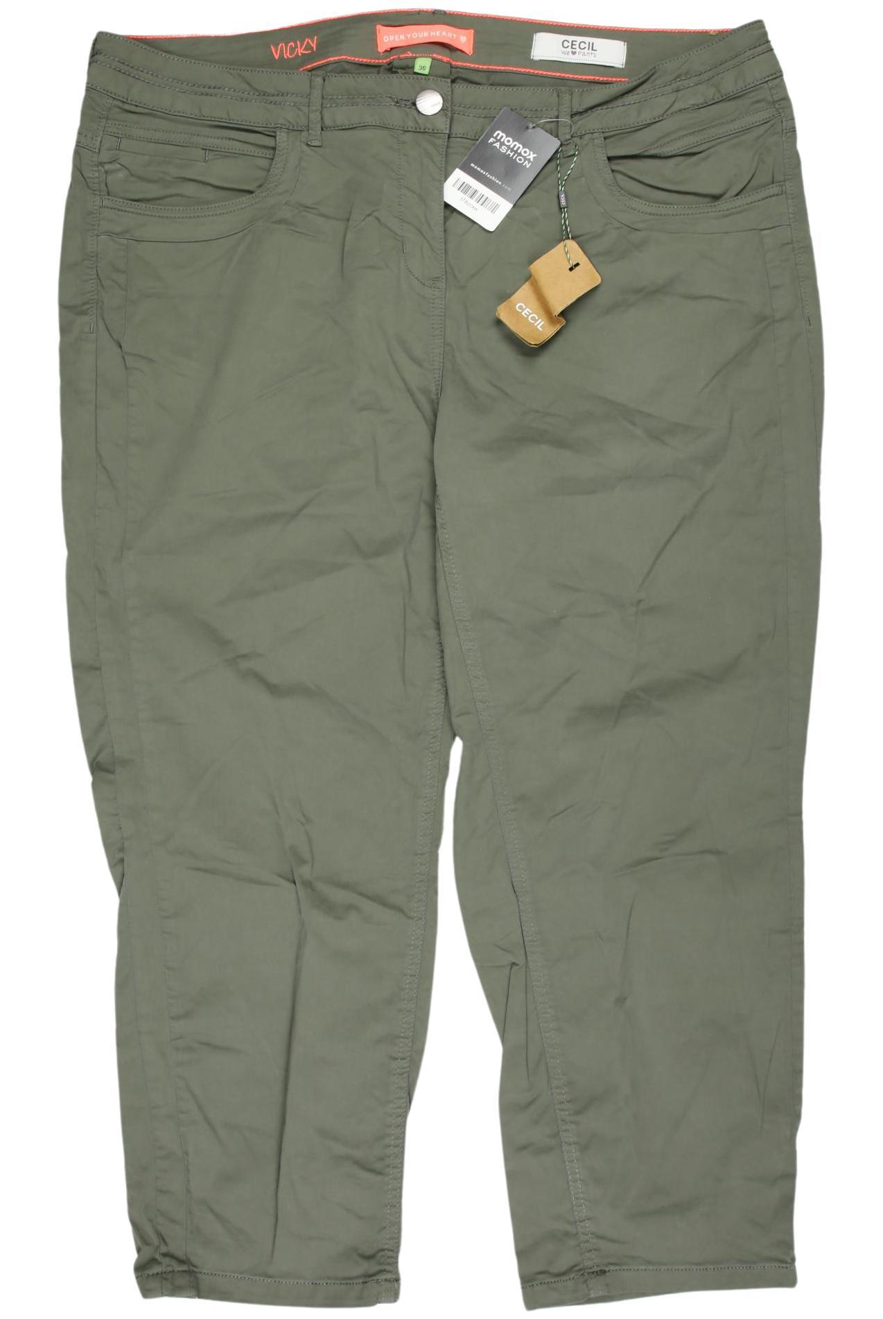

Cecil Damen Stoffhose, grün, Gr. 48