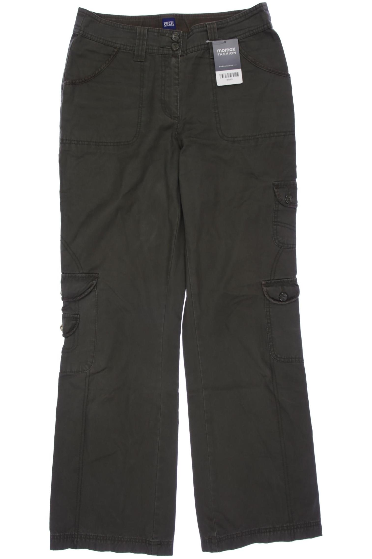

Cecil Damen Stoffhose, grün, Gr. 28
