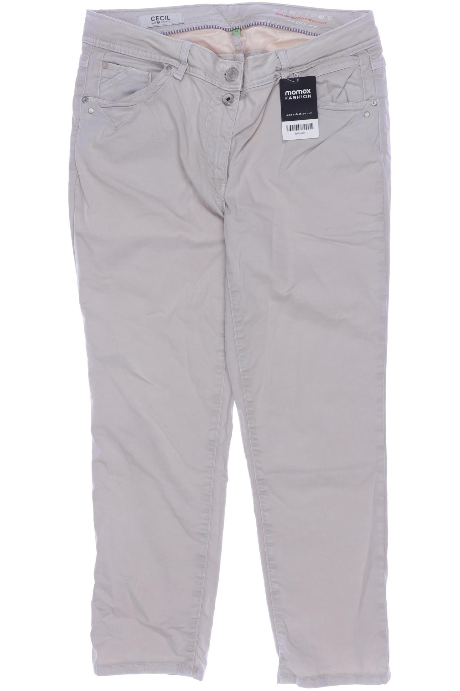 

Cecil Damen Stoffhose, cremeweiß, Gr. 32