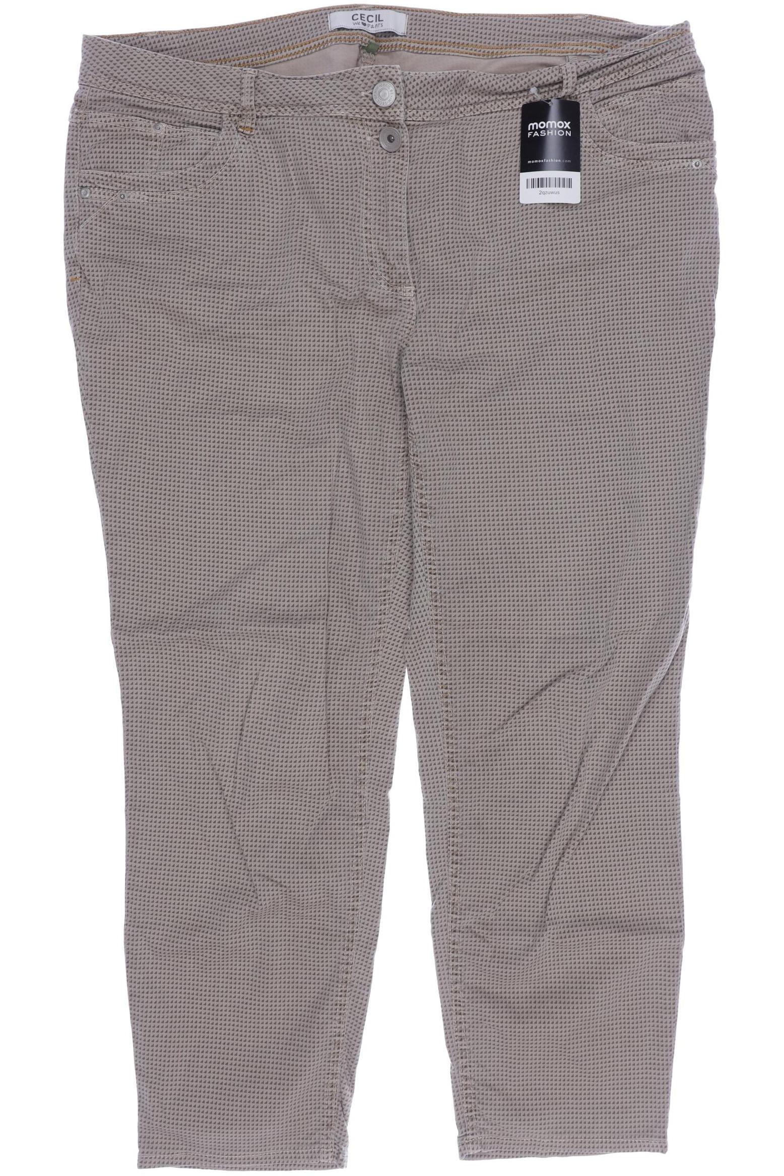 

Cecil Damen Stoffhose, beige, Gr. 48