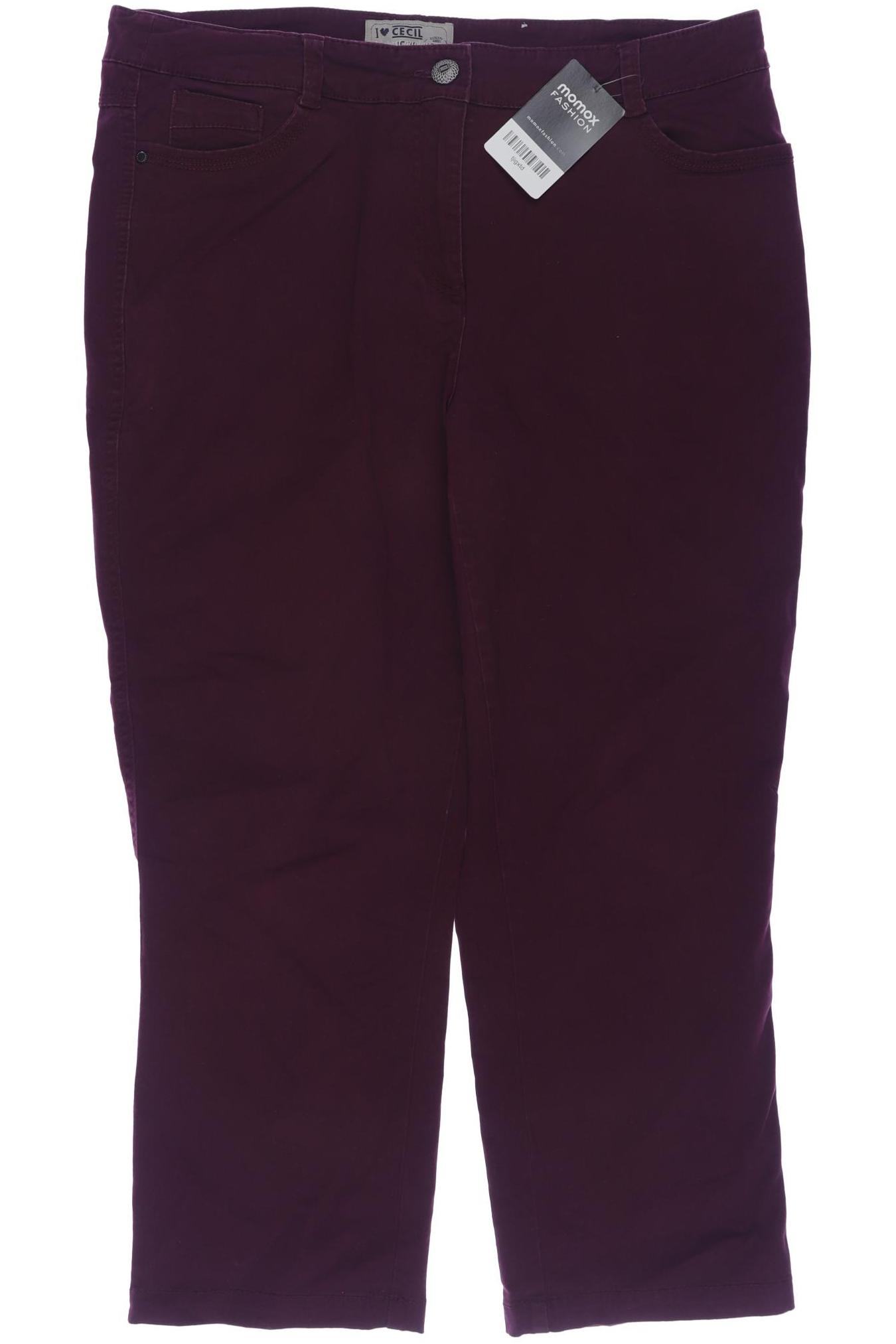 

Cecil Damen Stoffhose, bordeaux, Gr. 33