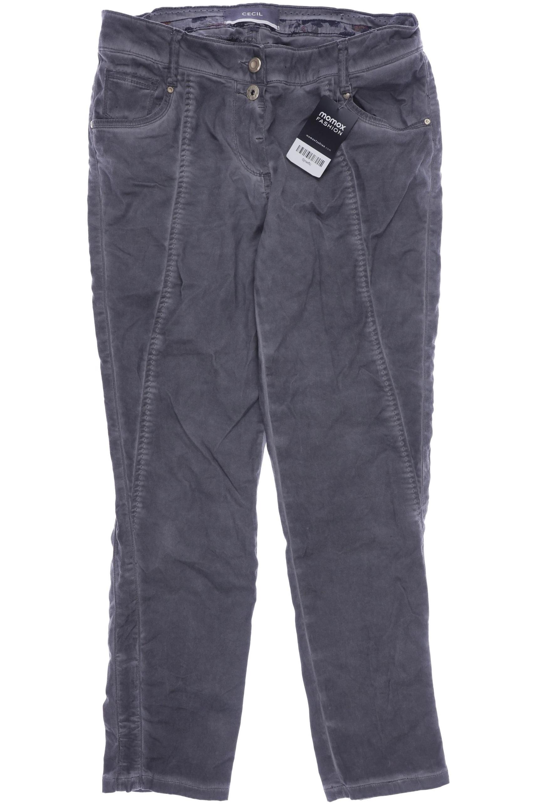

Cecil Damen Stoffhose, grau, Gr. 28