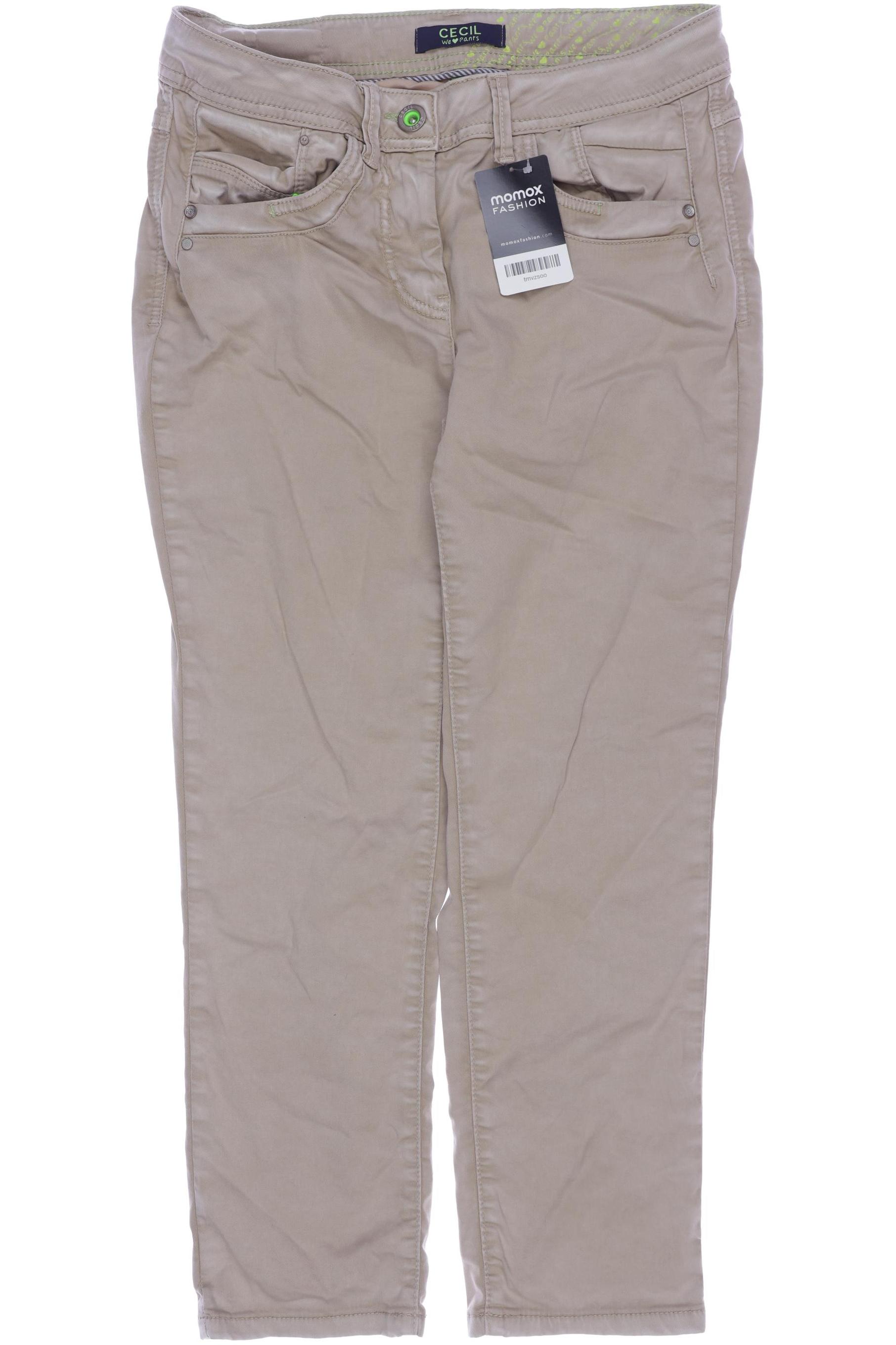 

Cecil Damen Stoffhose, beige, Gr. 28