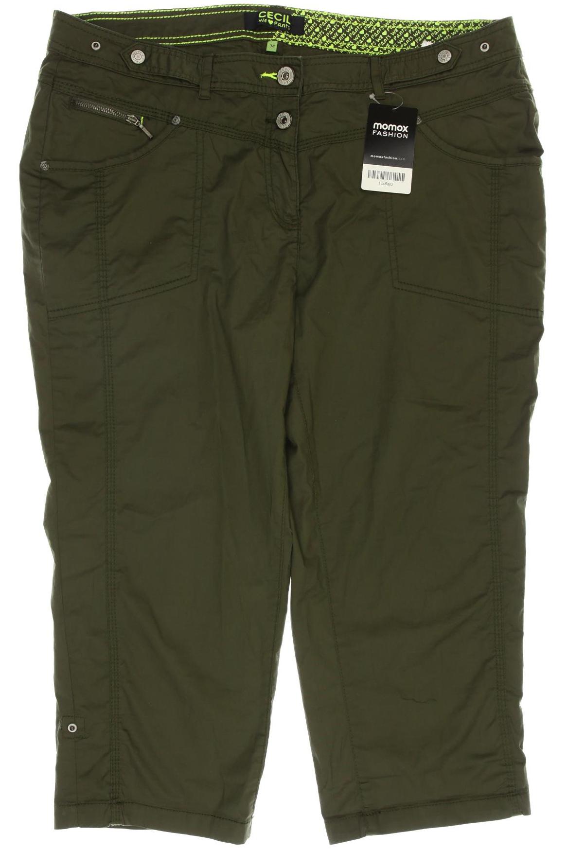 

CECIL Damen Stoffhose, grün