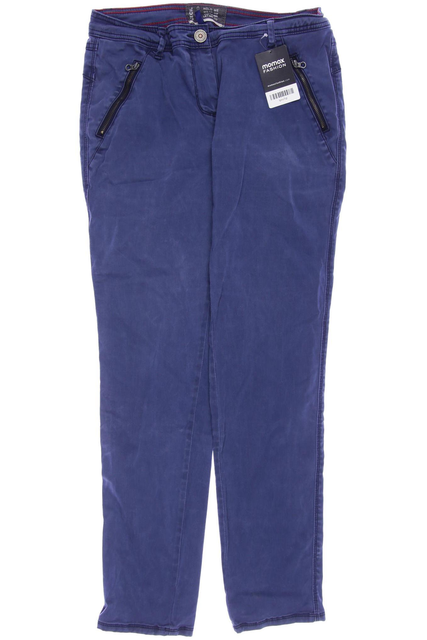

Cecil Damen Stoffhose, blau, Gr. 29