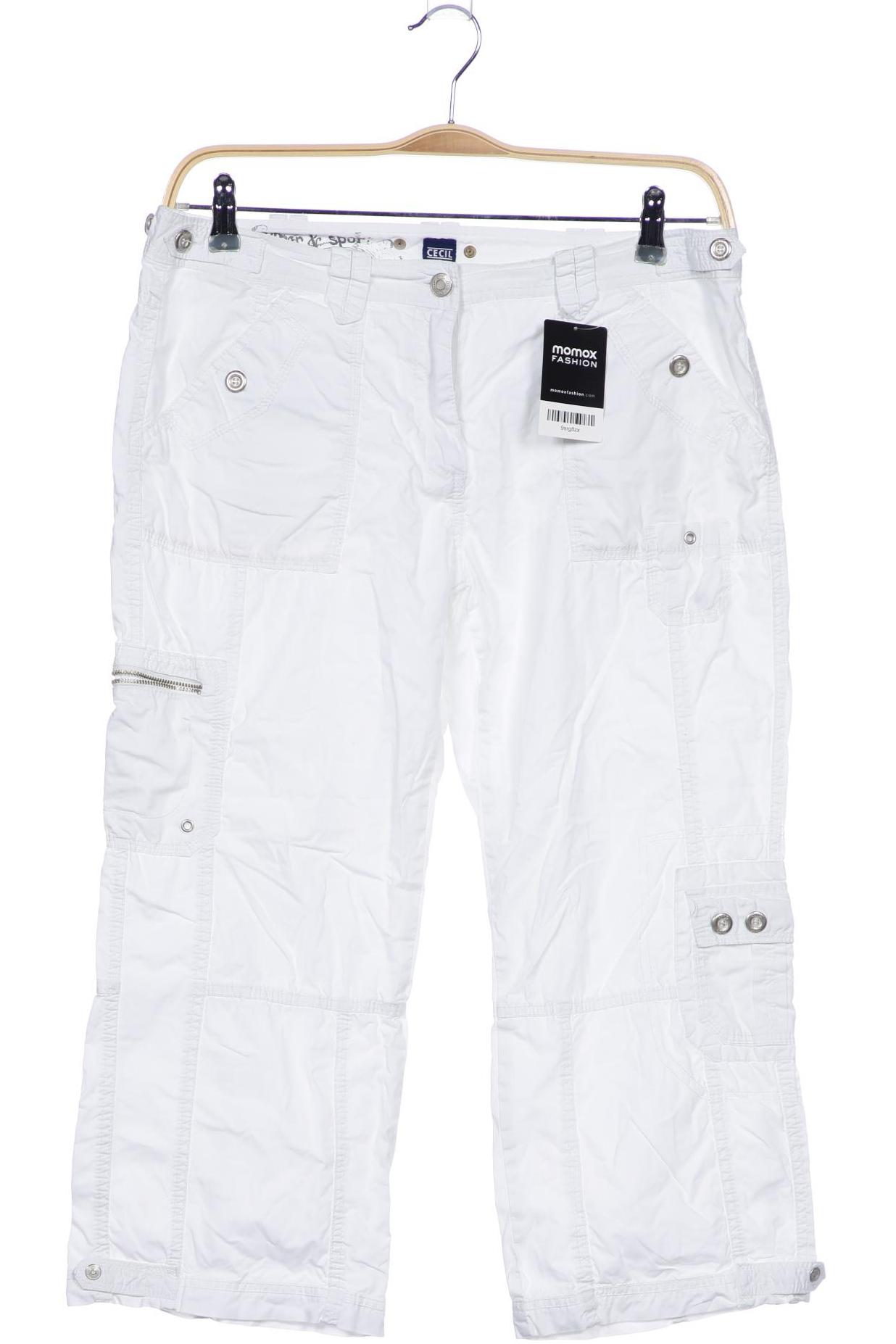 

Cecil Damen Stoffhose, weiß, Gr. 32