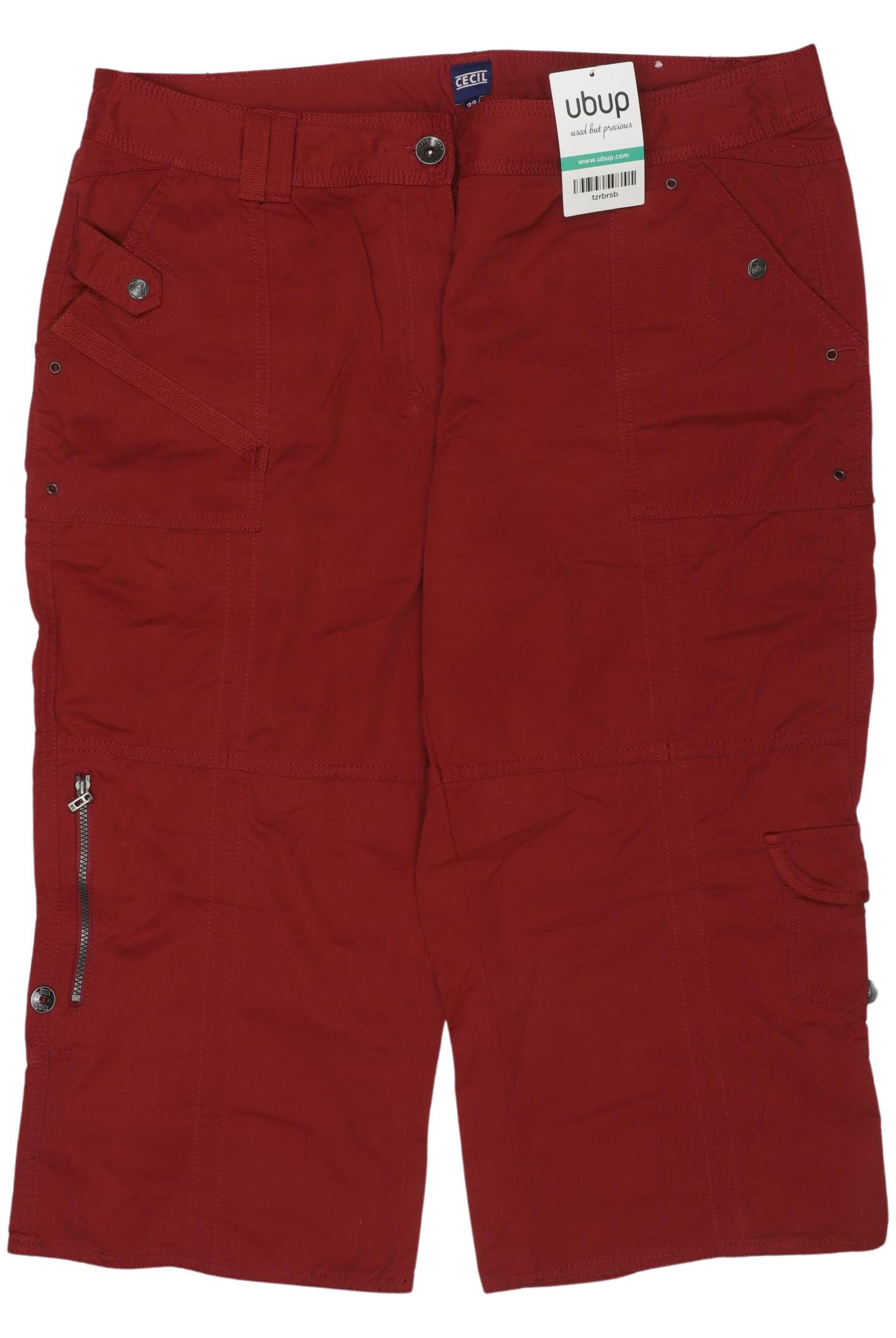 

Cecil Damen Stoffhose, bordeaux, Gr. 33