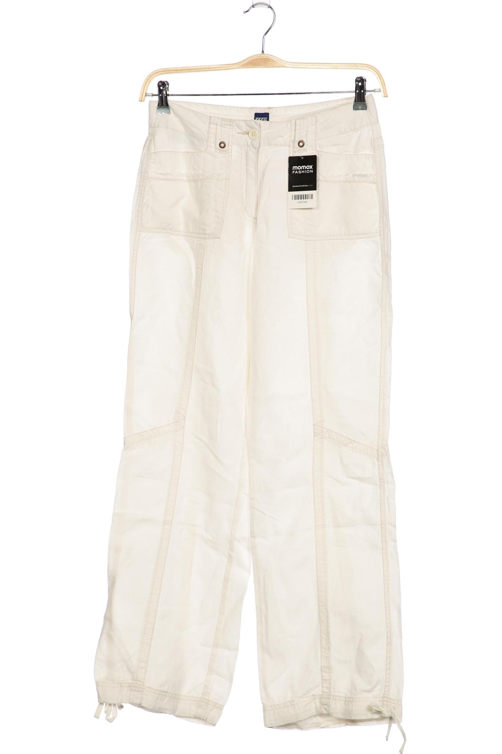 

Cecil Damen Stoffhose, weiß, Gr. 28