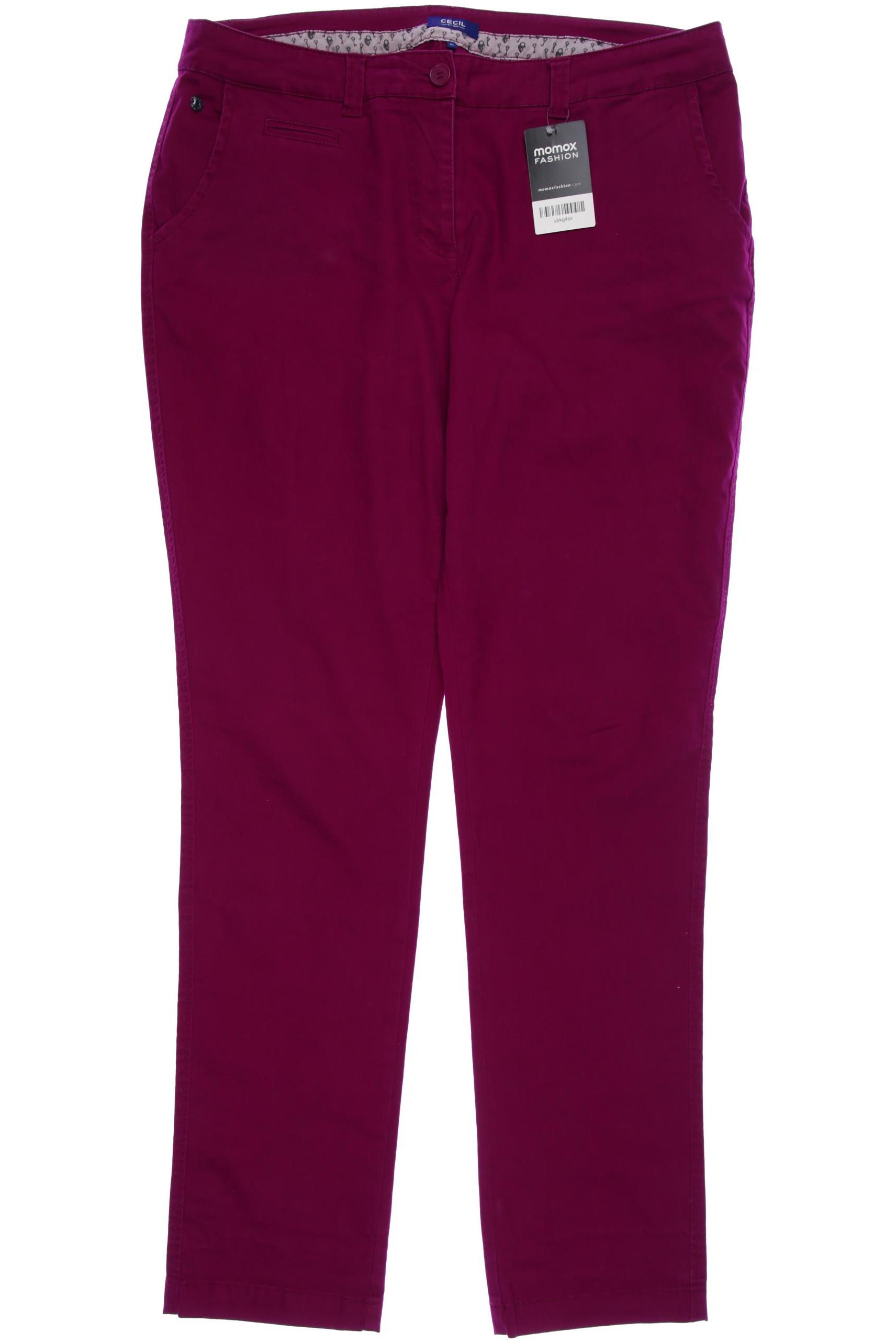 

Cecil Damen Stoffhose, pink, Gr. 42