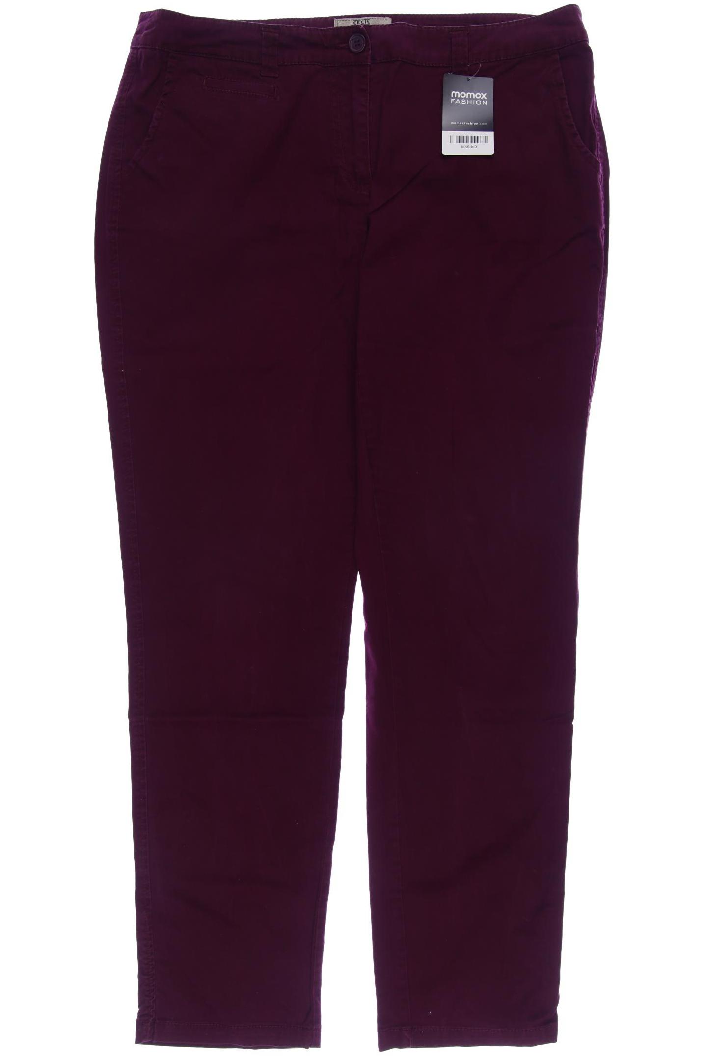 

Cecil Damen Stoffhose, bordeaux, Gr. 32