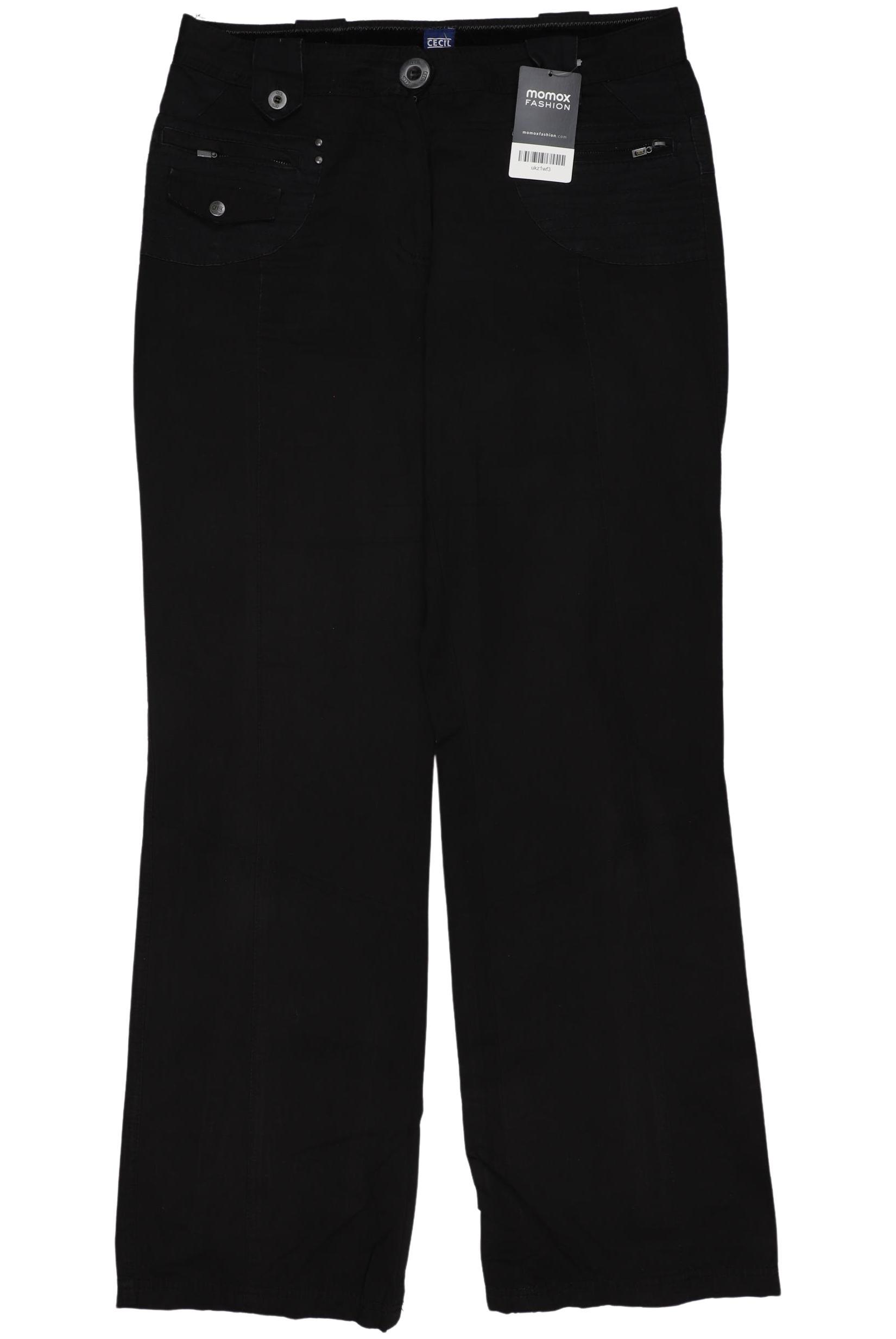

Cecil Damen Stoffhose, schwarz, Gr. 29