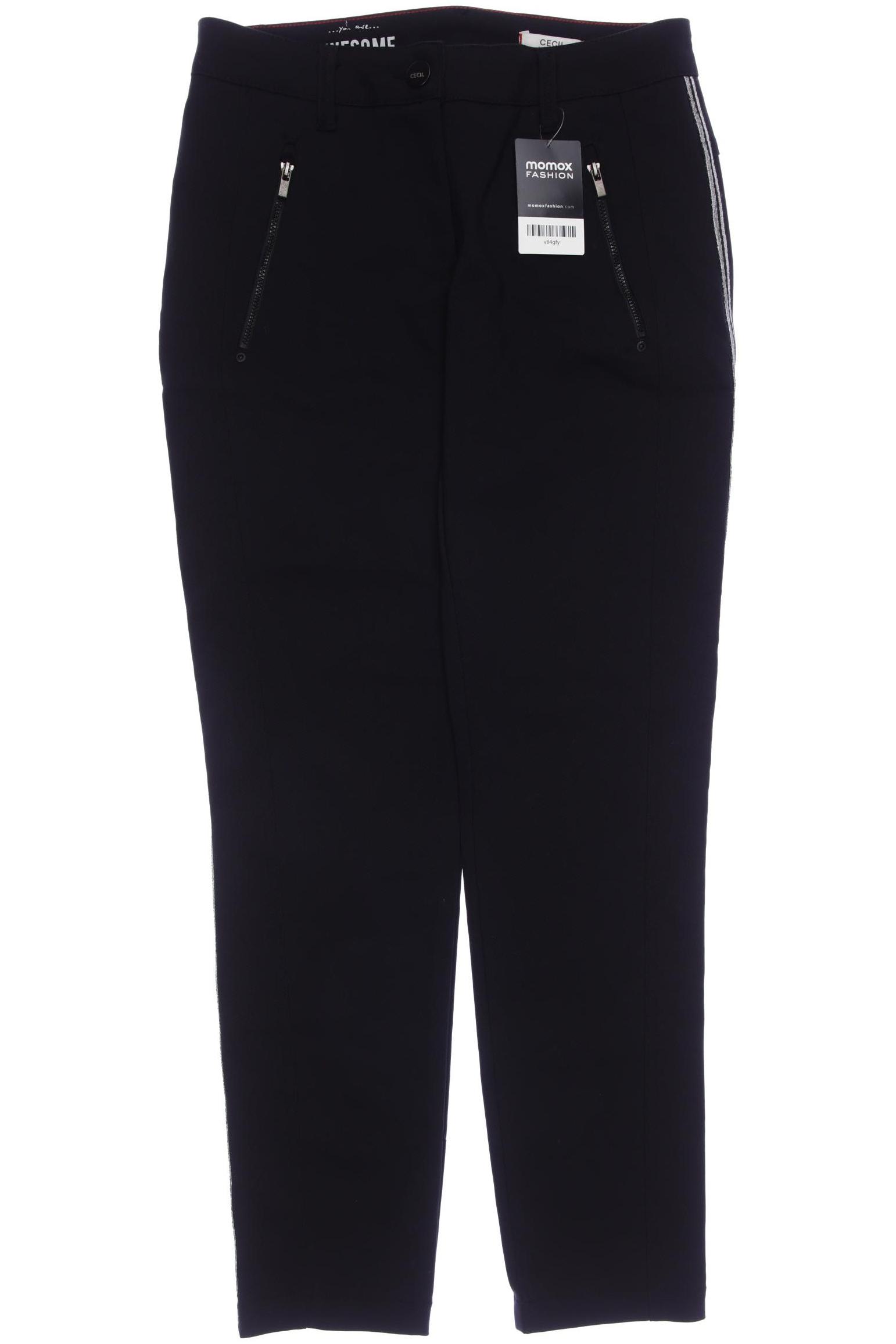 

Cecil Damen Stoffhose, schwarz, Gr. 30