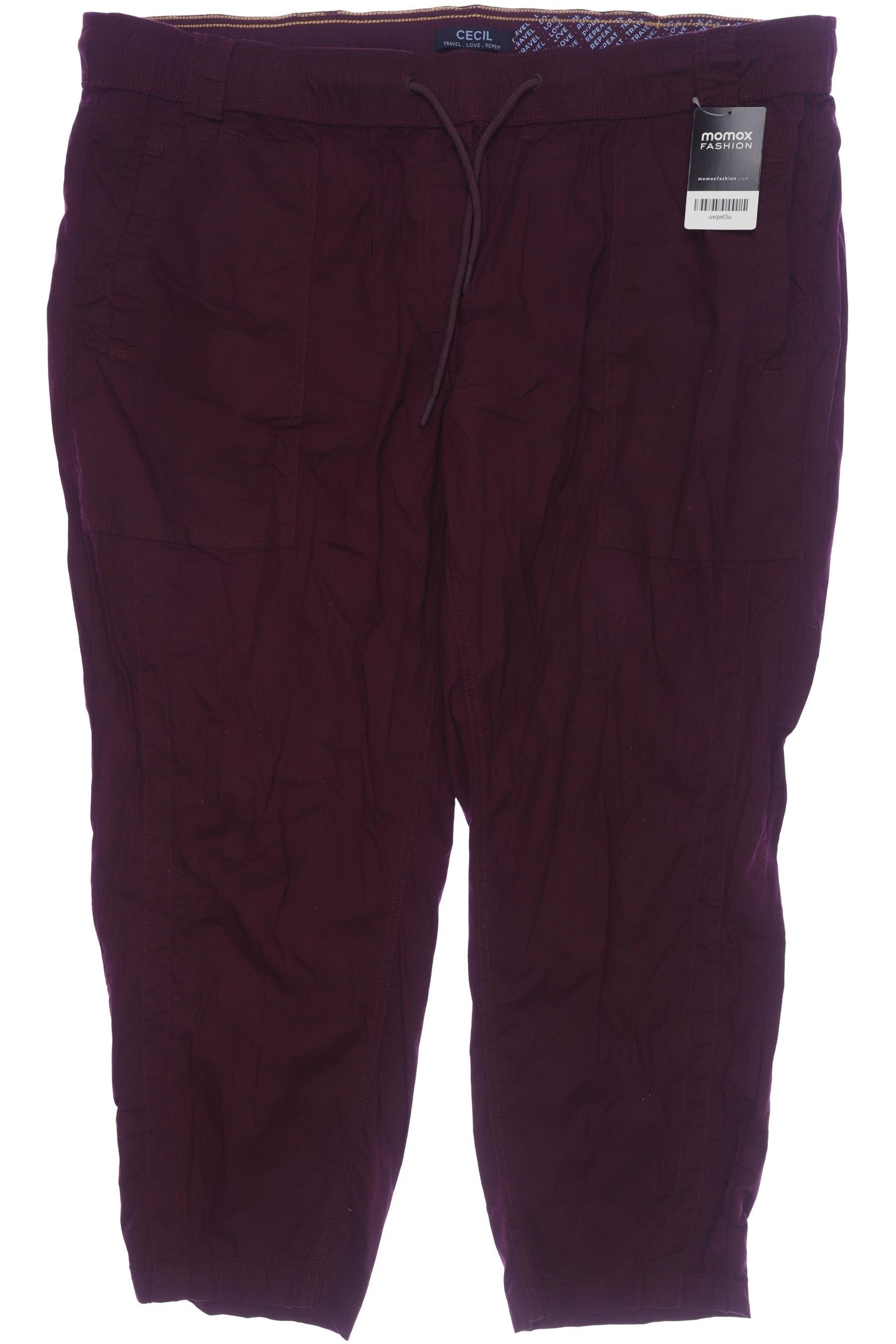 

Cecil Damen Stoffhose, bordeaux, Gr. 0