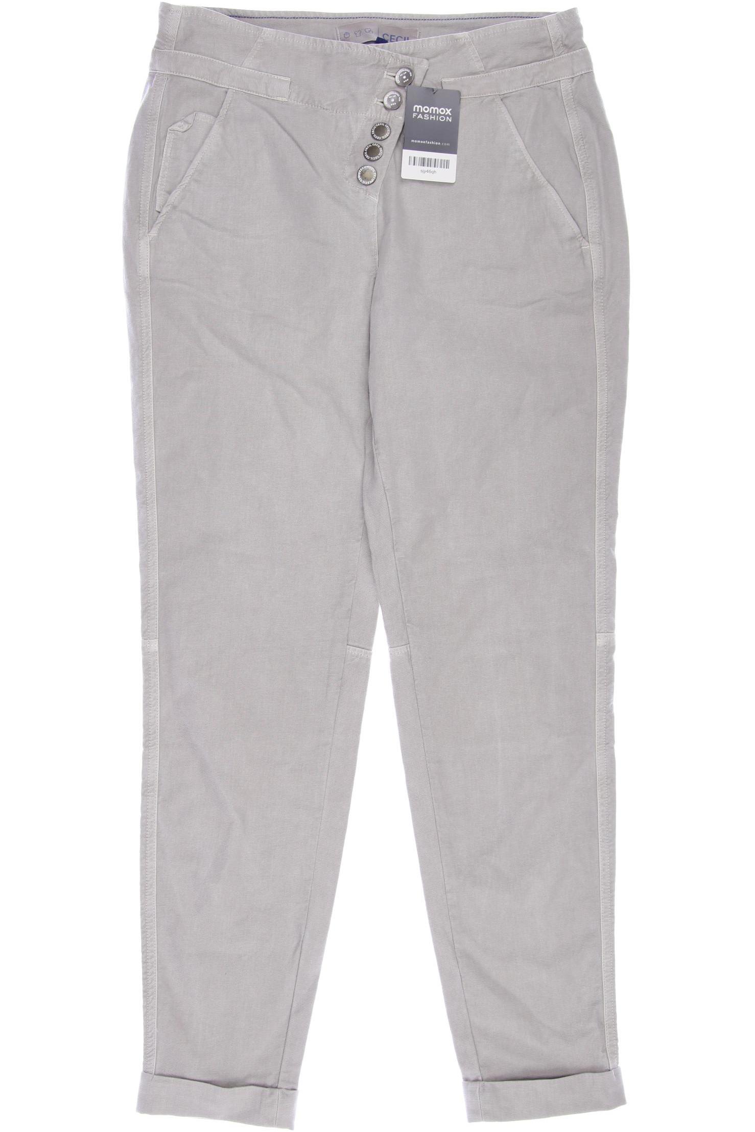 

Cecil Damen Stoffhose, grau, Gr. 26