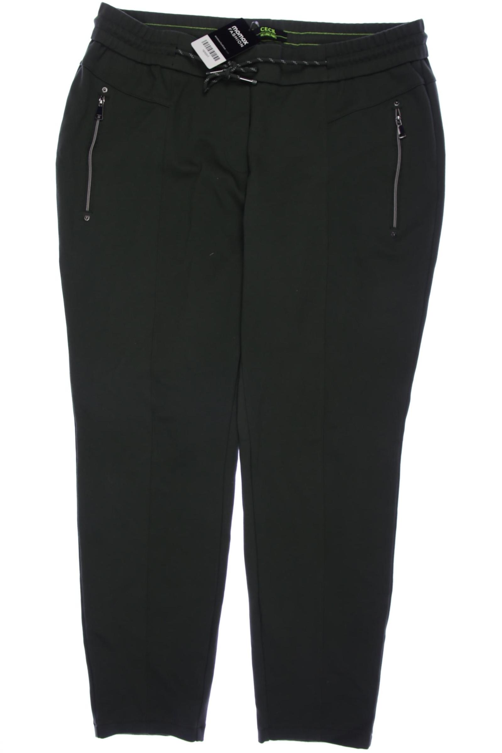 

Cecil Damen Stoffhose, grün, Gr. 0