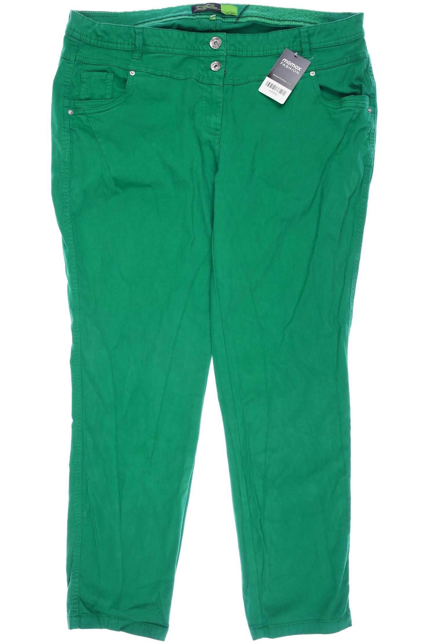 

Cecil Damen Stoffhose, grün, Gr. 36