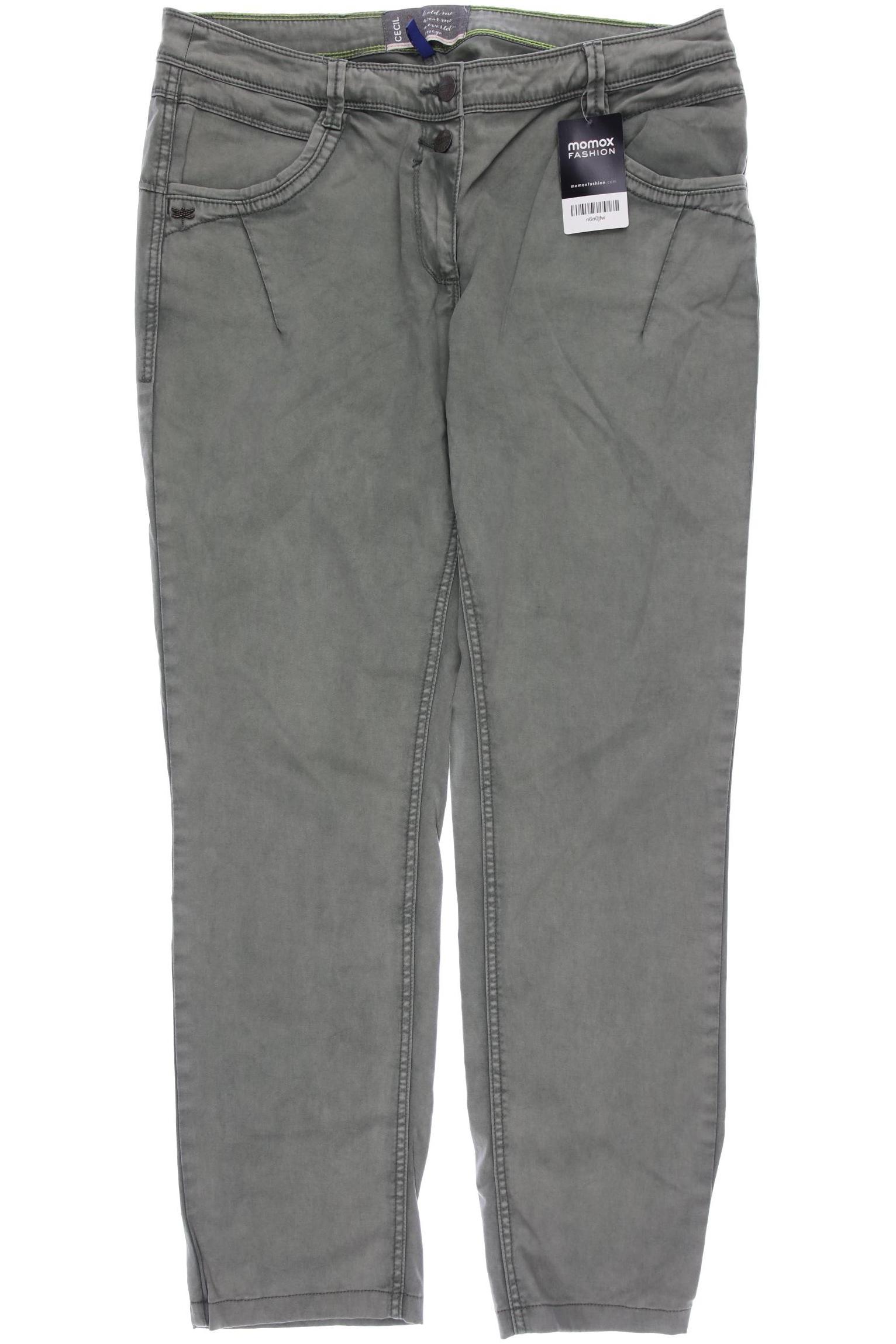 

Cecil Damen Stoffhose, grün, Gr. 42