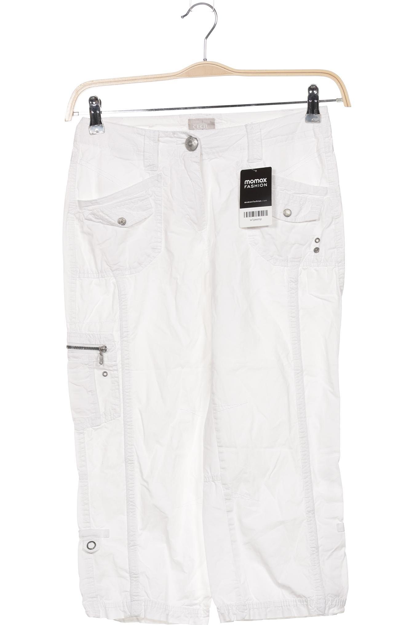 

Cecil Damen Stoffhose, weiß, Gr. 26