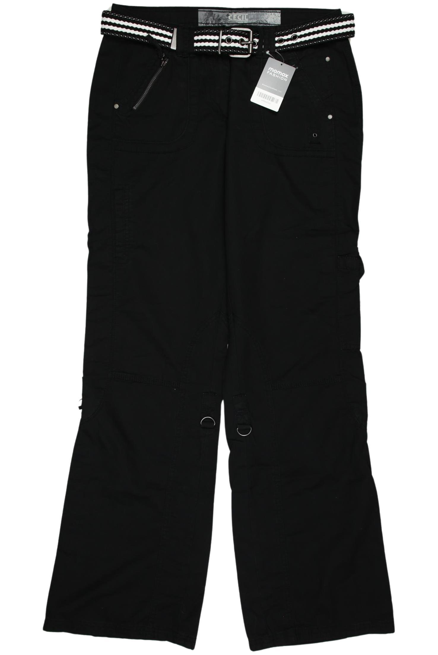 

Cecil Damen Stoffhose, schwarz, Gr. 40