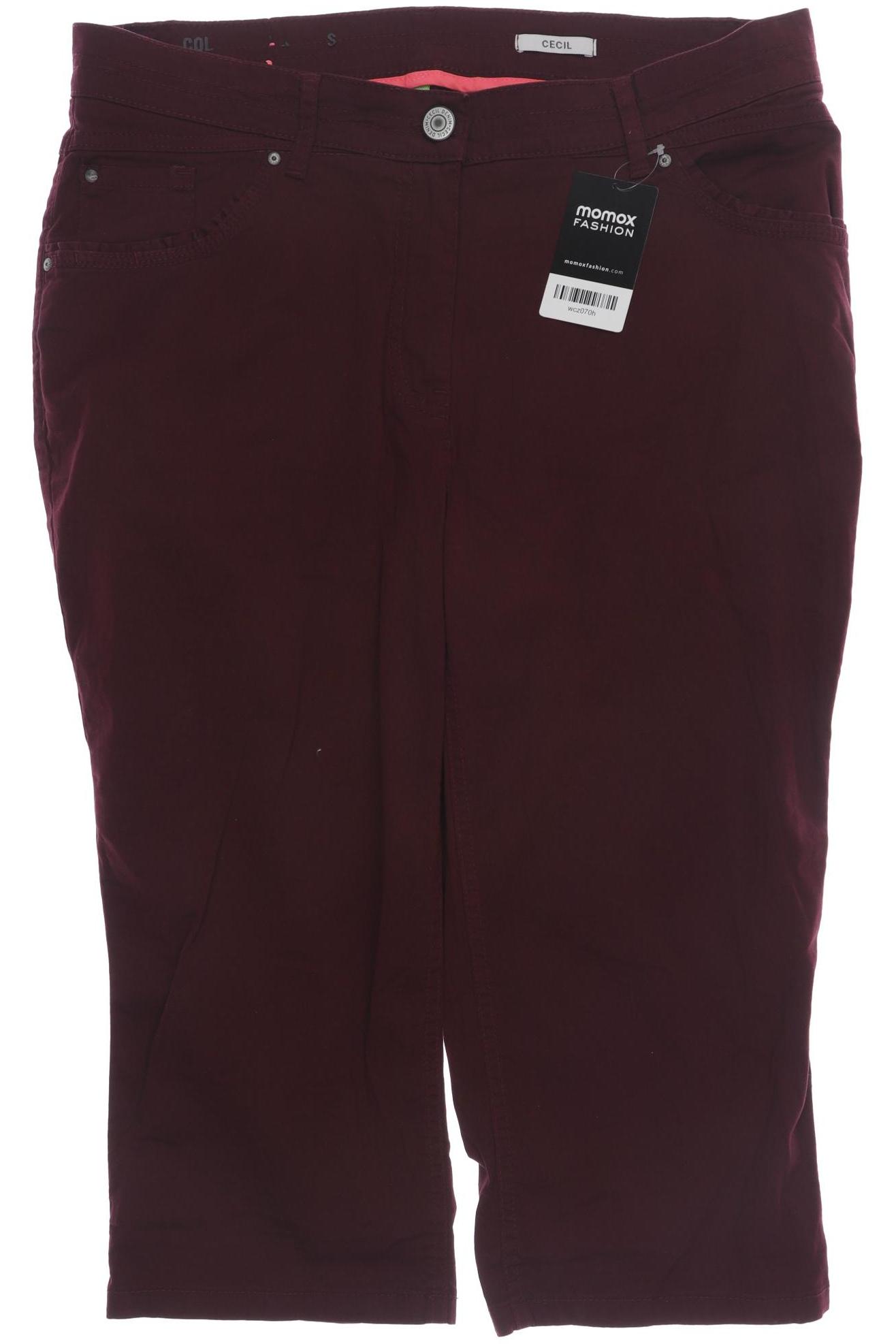 

CECIL Damen Stoffhose, bordeaux