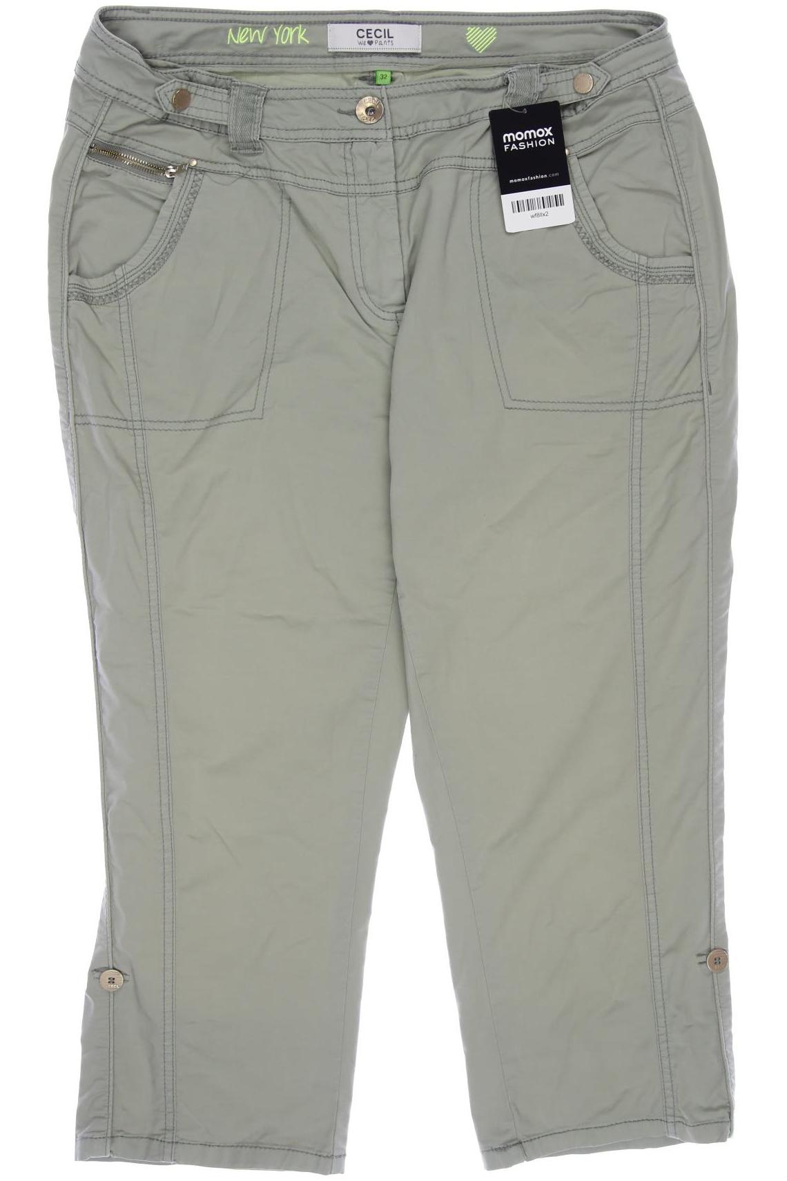 

CECIL Damen Stoffhose, hellgrün