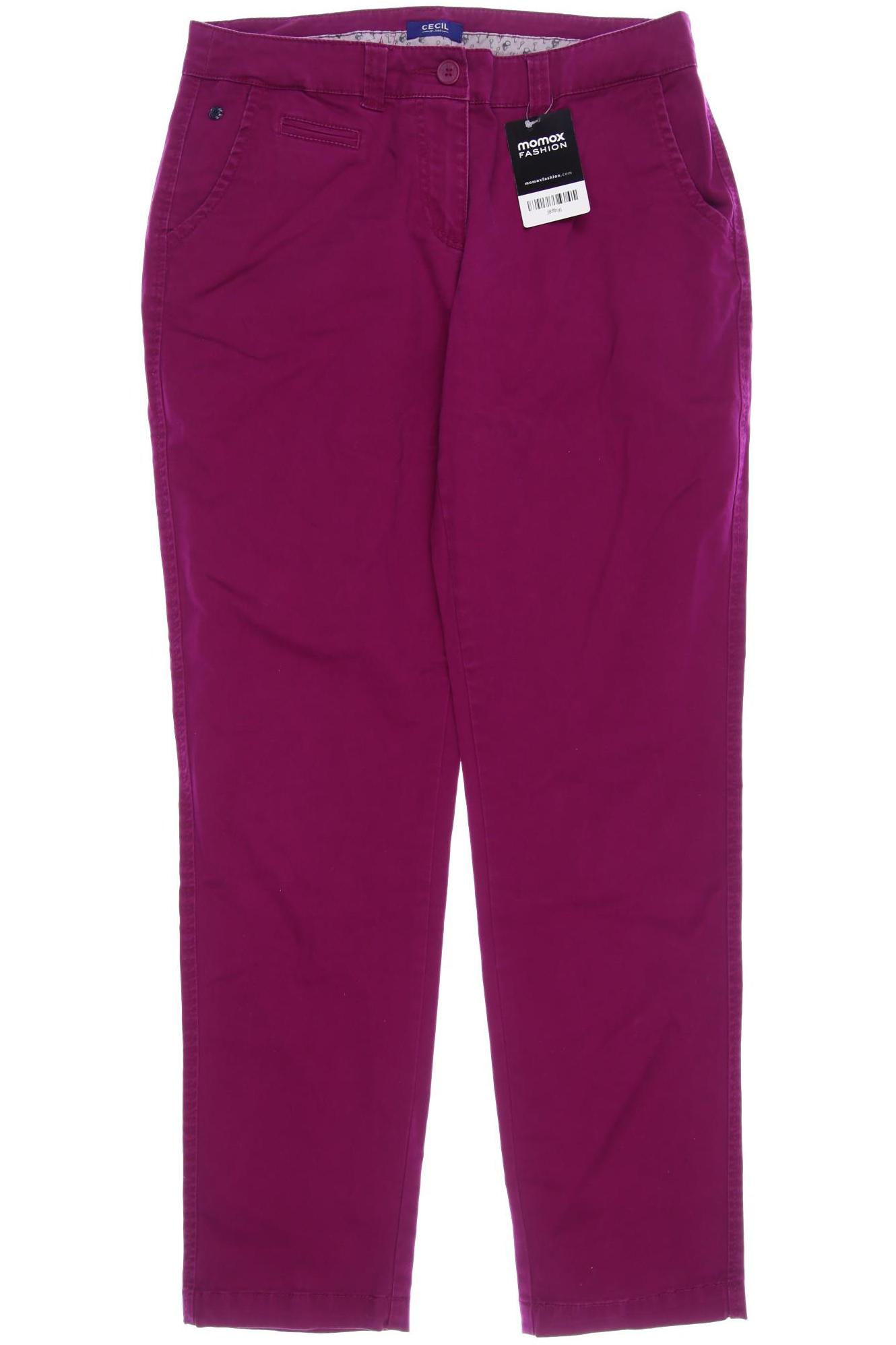

Cecil Damen Stoffhose, bordeaux, Gr. 27