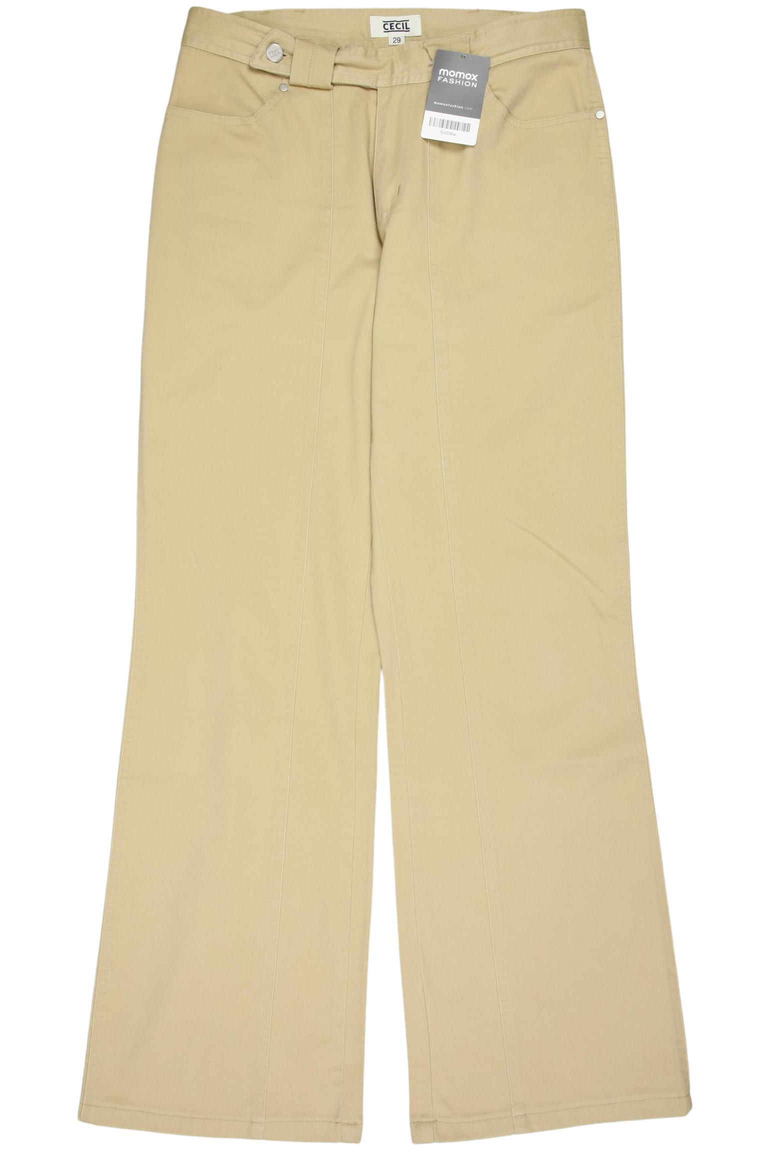 

Cecil Damen Stoffhose, beige, Gr. 29