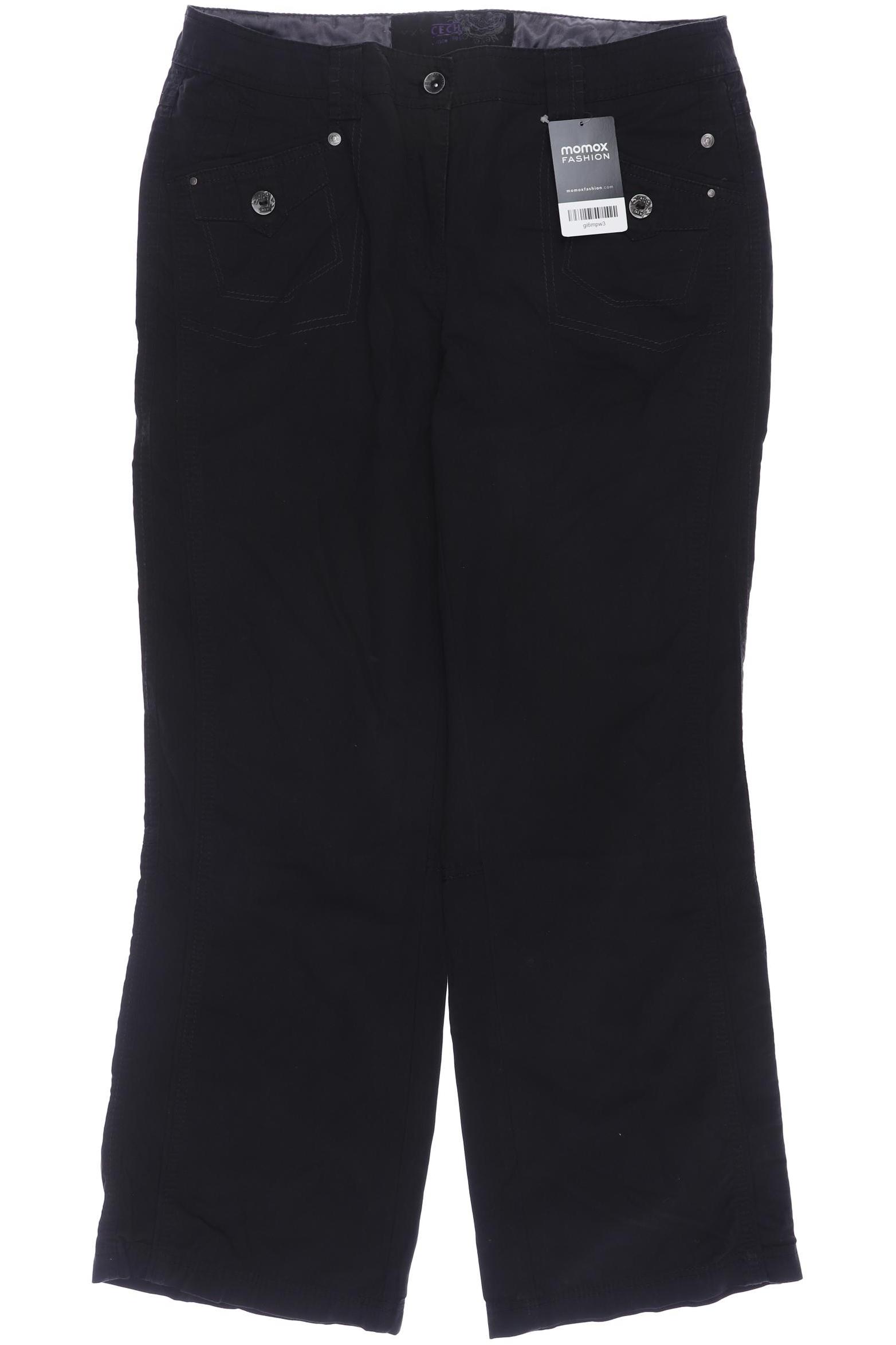 

CECIL Damen Stoffhose, schwarz