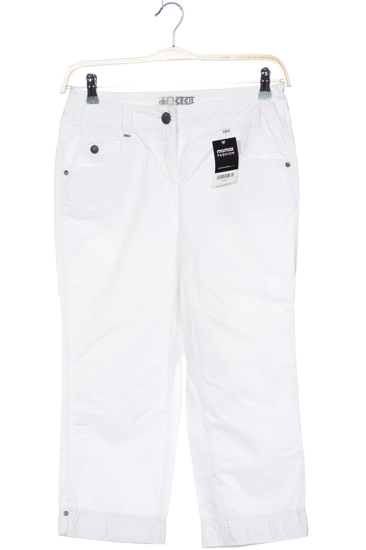 

CECIL Damen Stoffhose, weiß