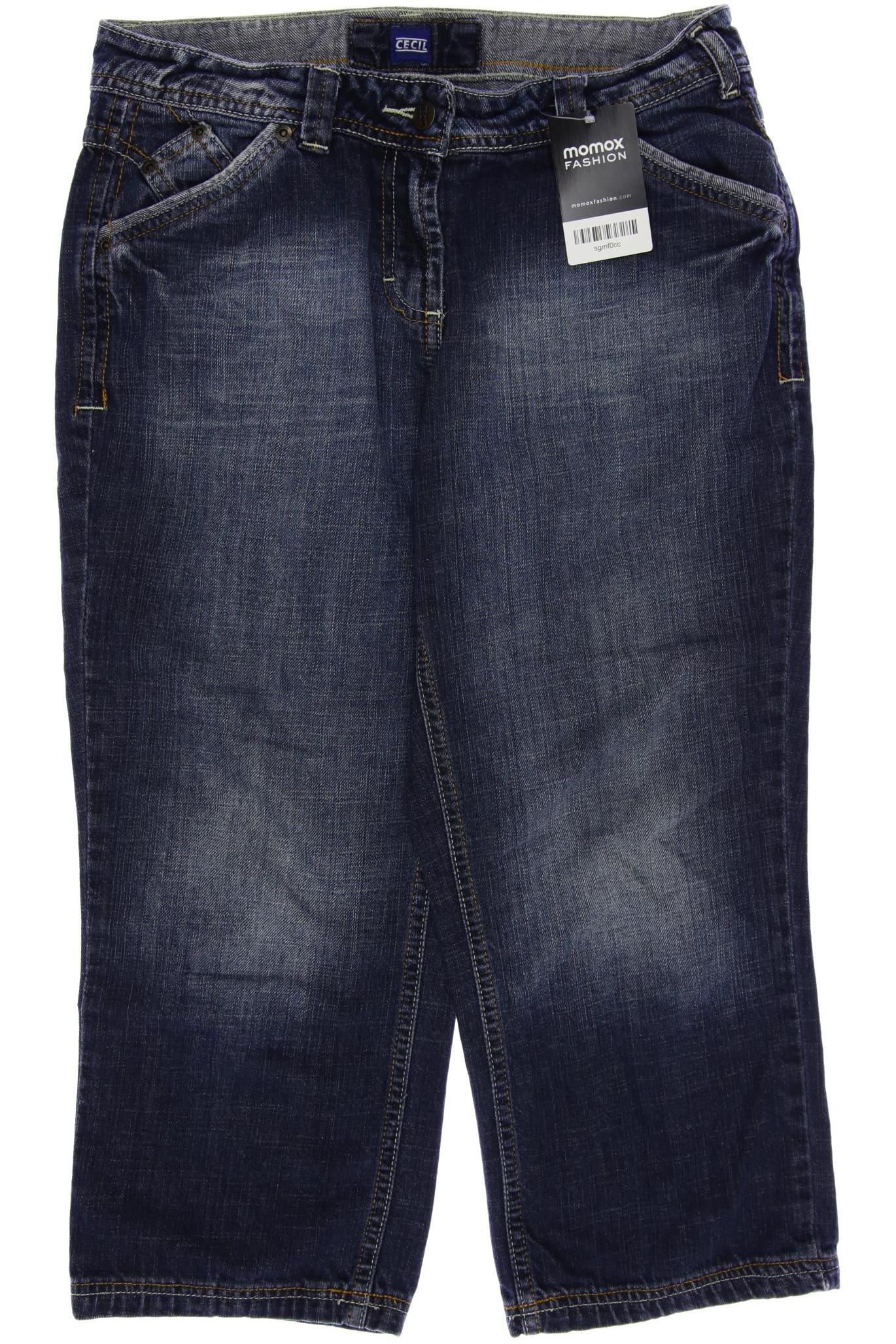 

Cecil Damen Stoffhose, blau, Gr. 28