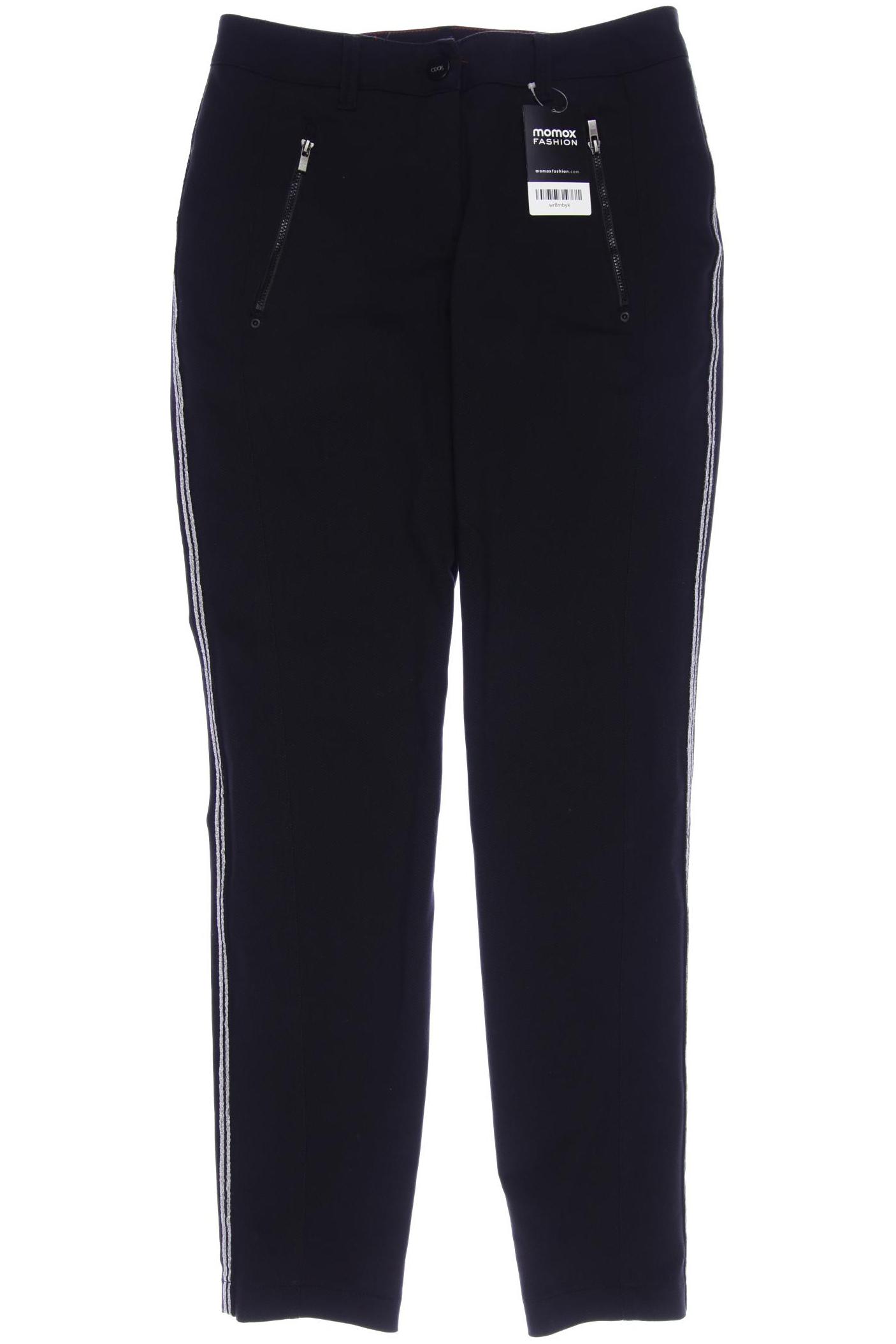 

CECIL Damen Stoffhose, schwarz