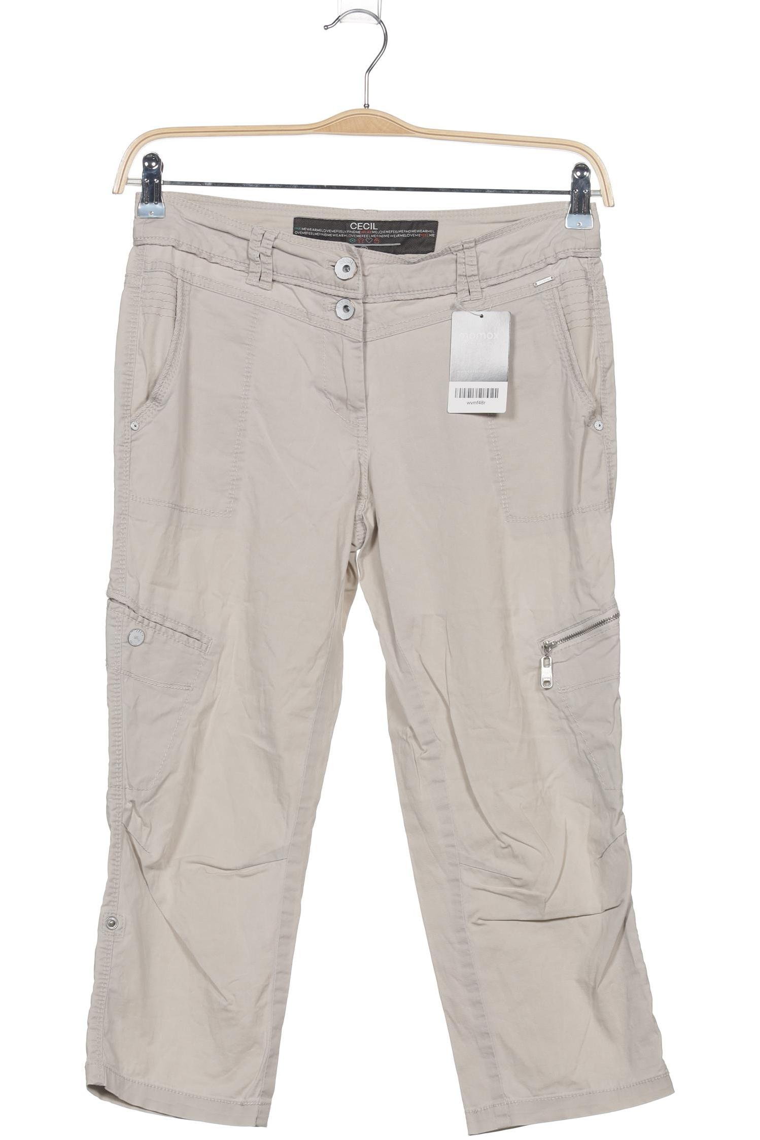 

Cecil Damen Stoffhose, beige, Gr. 26