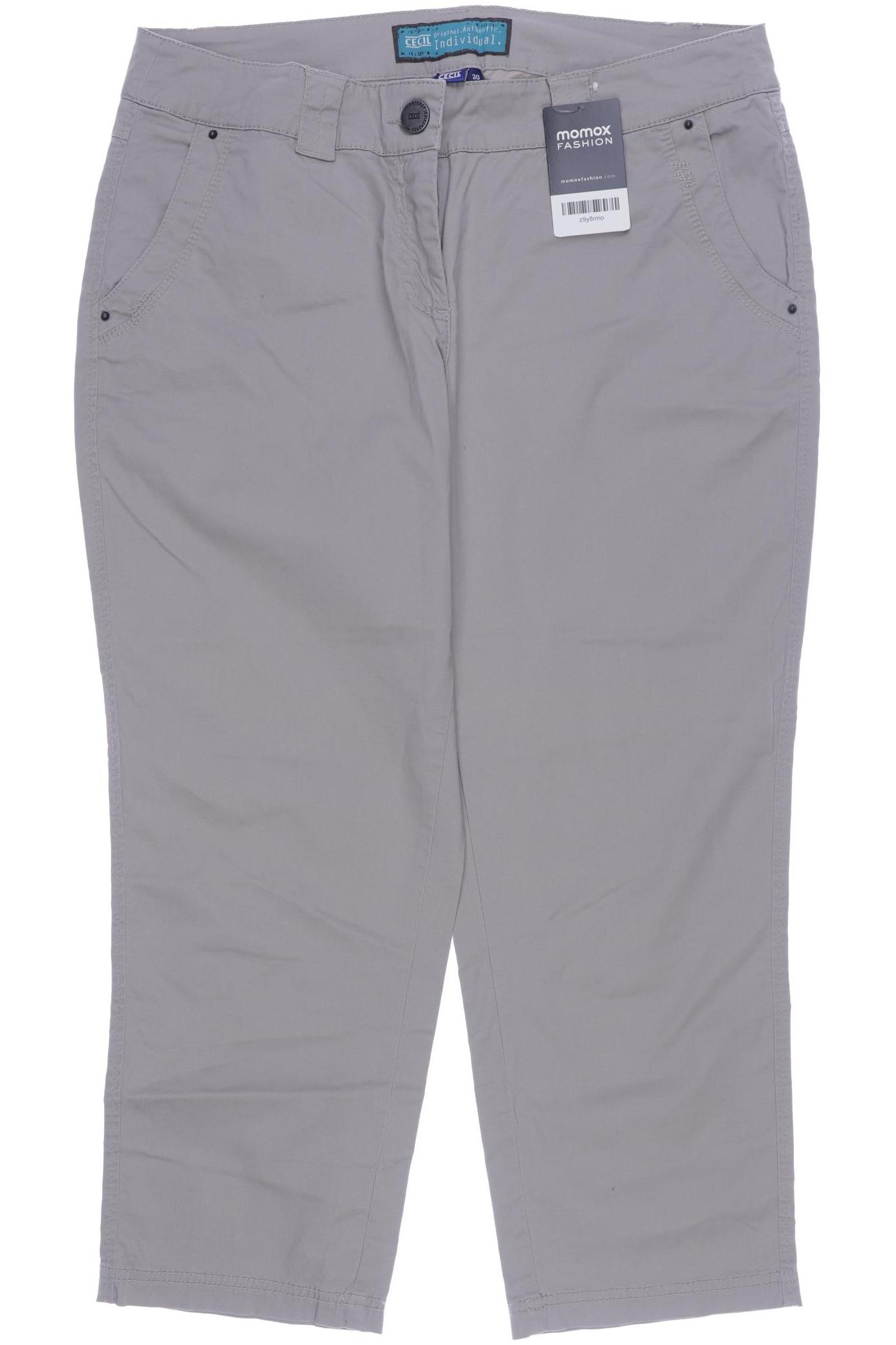 

Cecil Damen Stoffhose, grau, Gr. 30